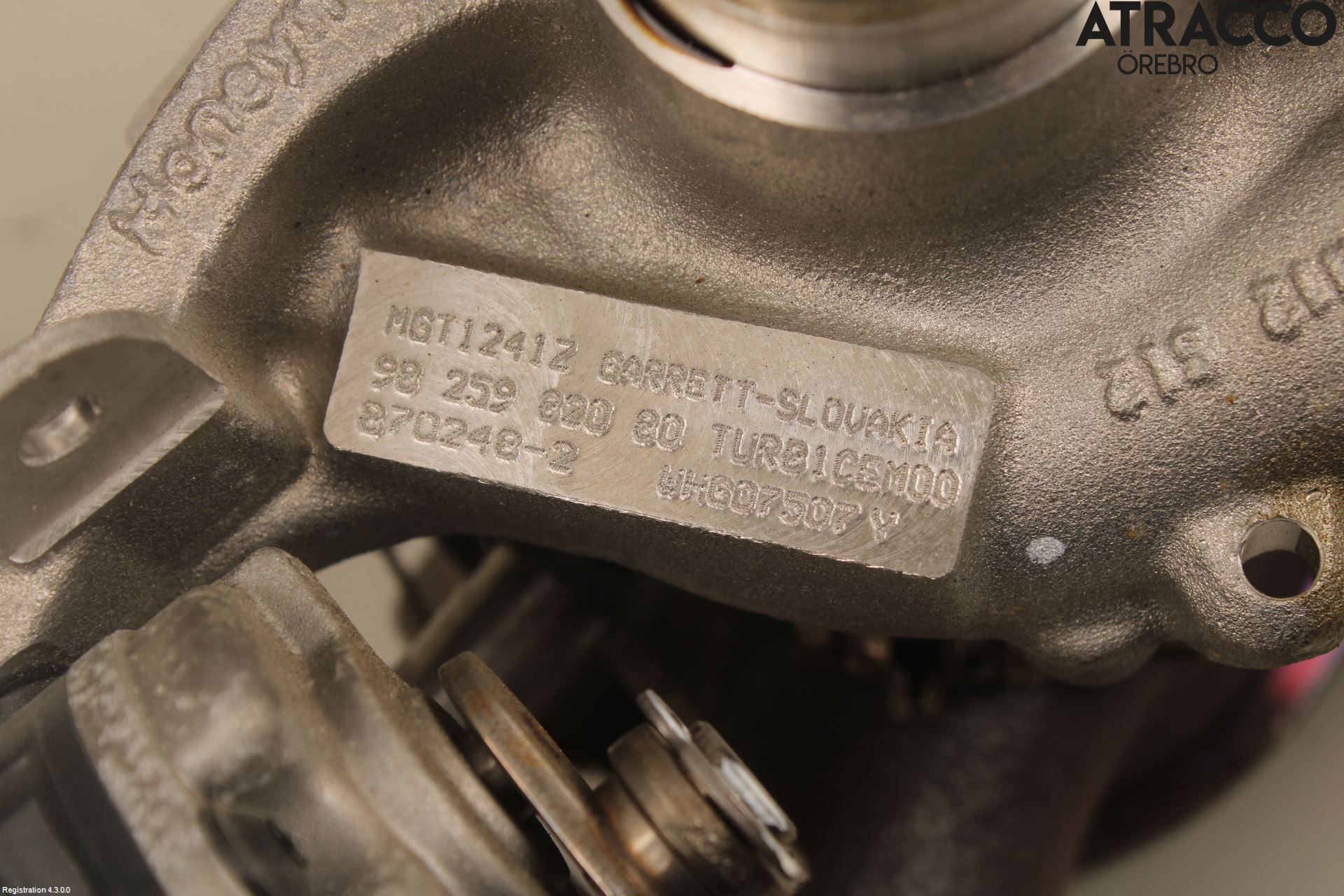 Peugeot 208/E-208 20- Turboaggregat