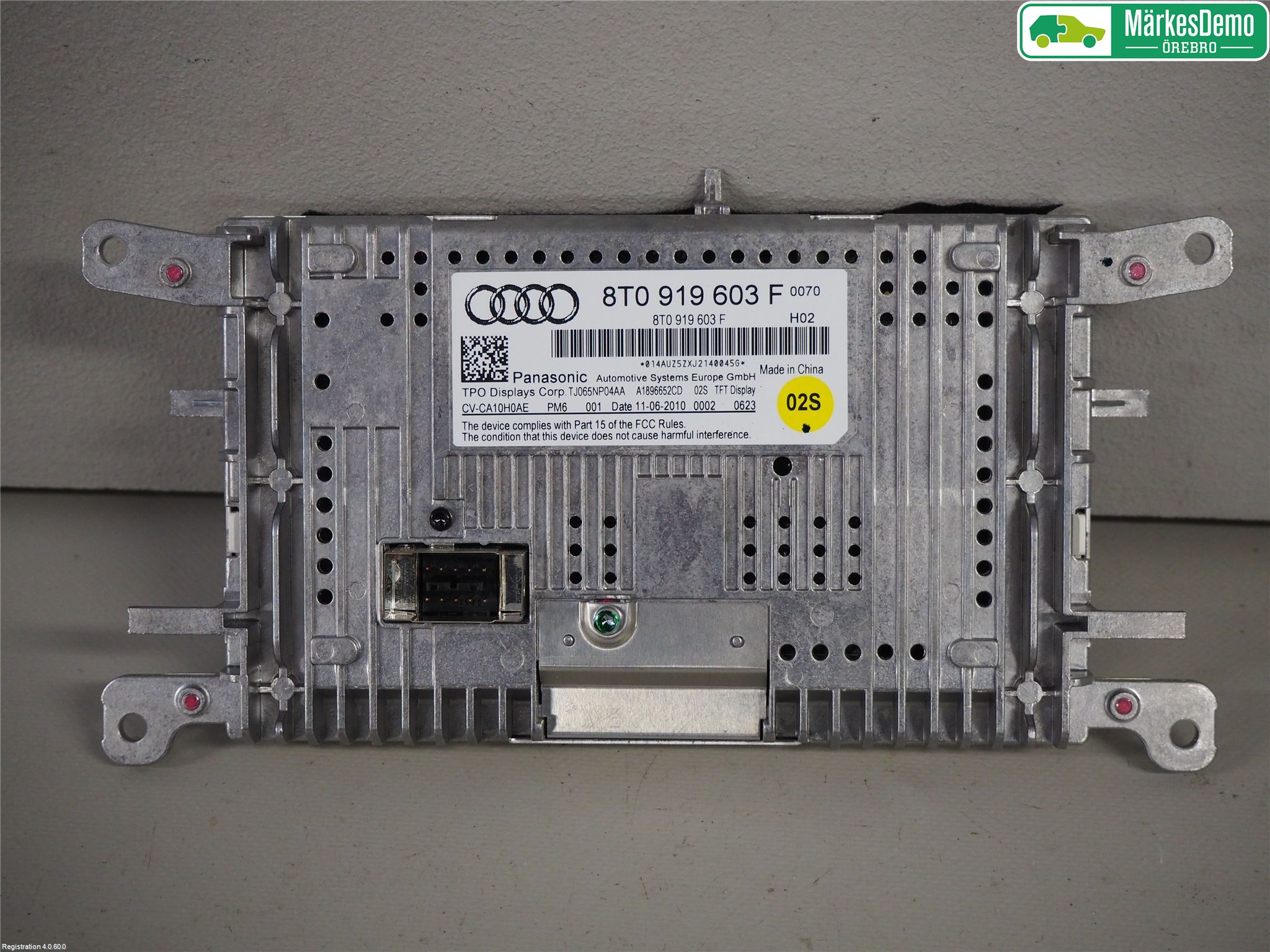 Audi A5 07-16 Multifunktionsdisplay