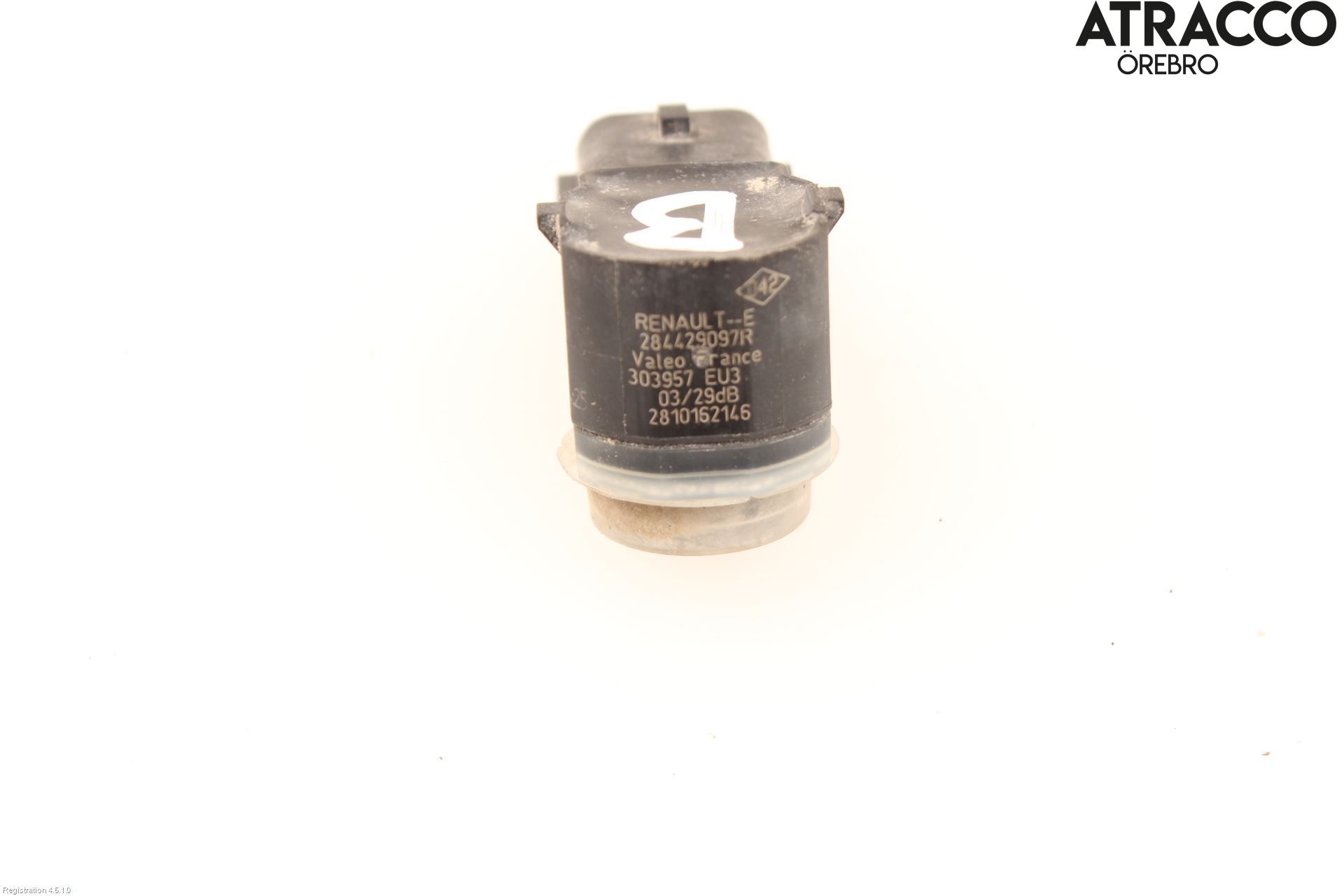 Renault CAPTUR 13-19 Parkeringshjälp Backsensor