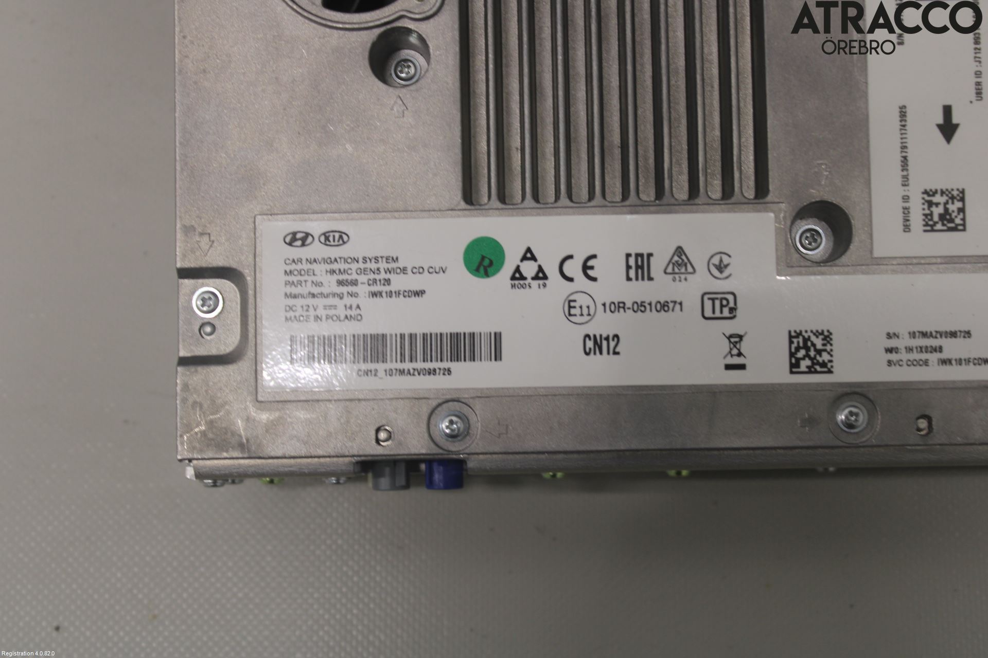 Kia CEED/CEED SW 19- Cd Radio - Multimediapanel