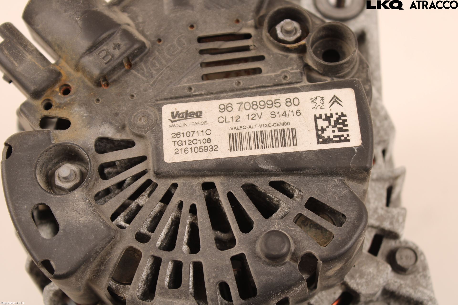 Peugeot 308 14-21 Generator