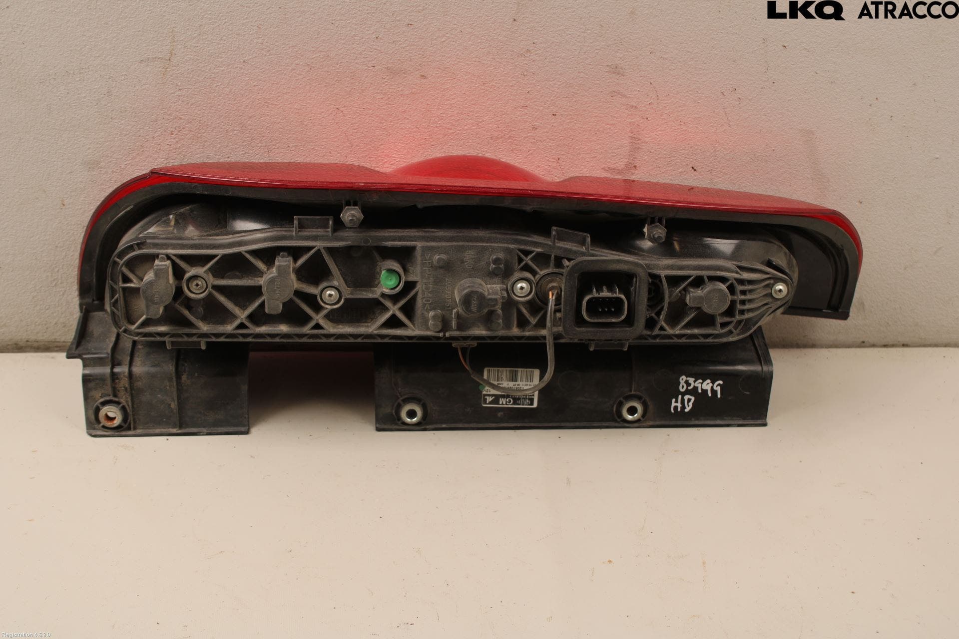 Opel COMBO D 12-18 Bakljus Höger