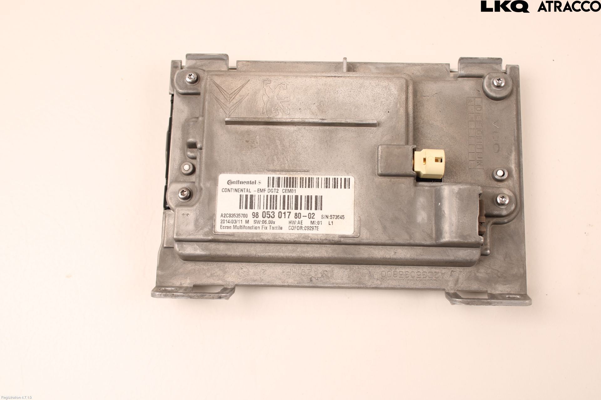 Peugeot 2008 13-20 Bildskärm