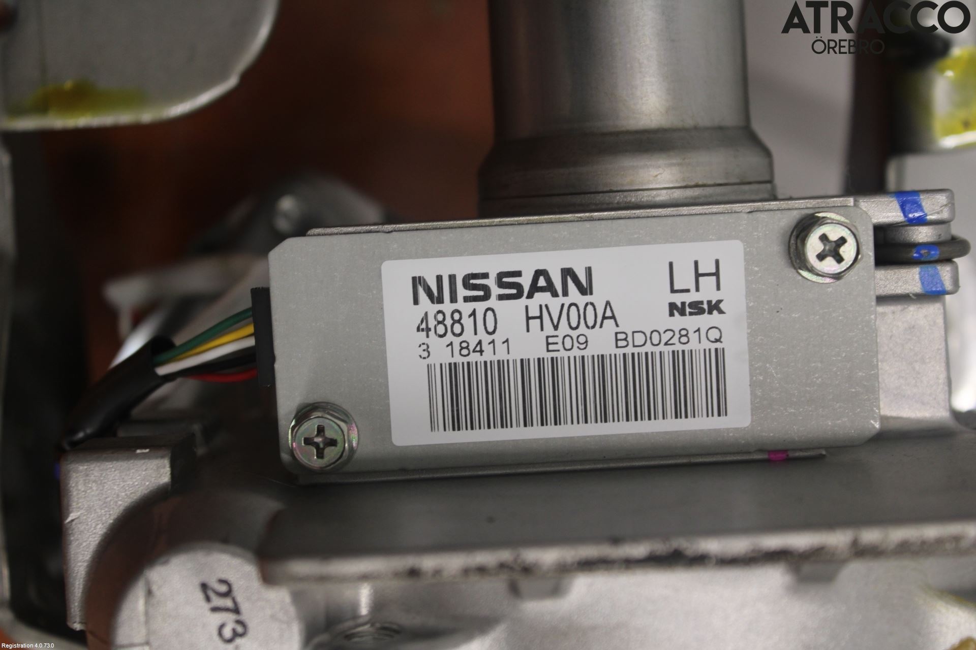 Nissan QASHQAI 17-21 Rattaxelagg Med Inb Servo