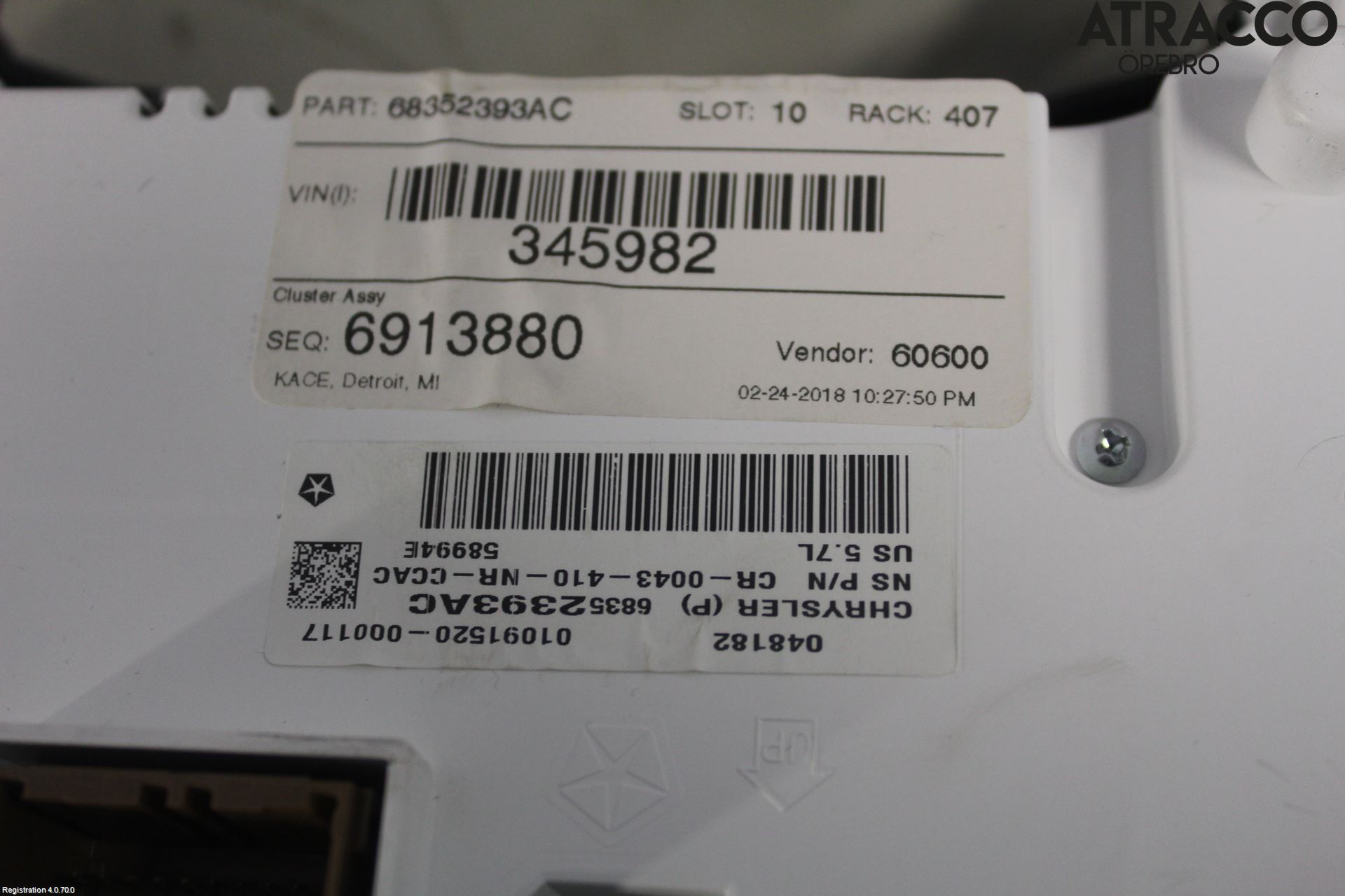 Dodge DURANGO Instrument Komb