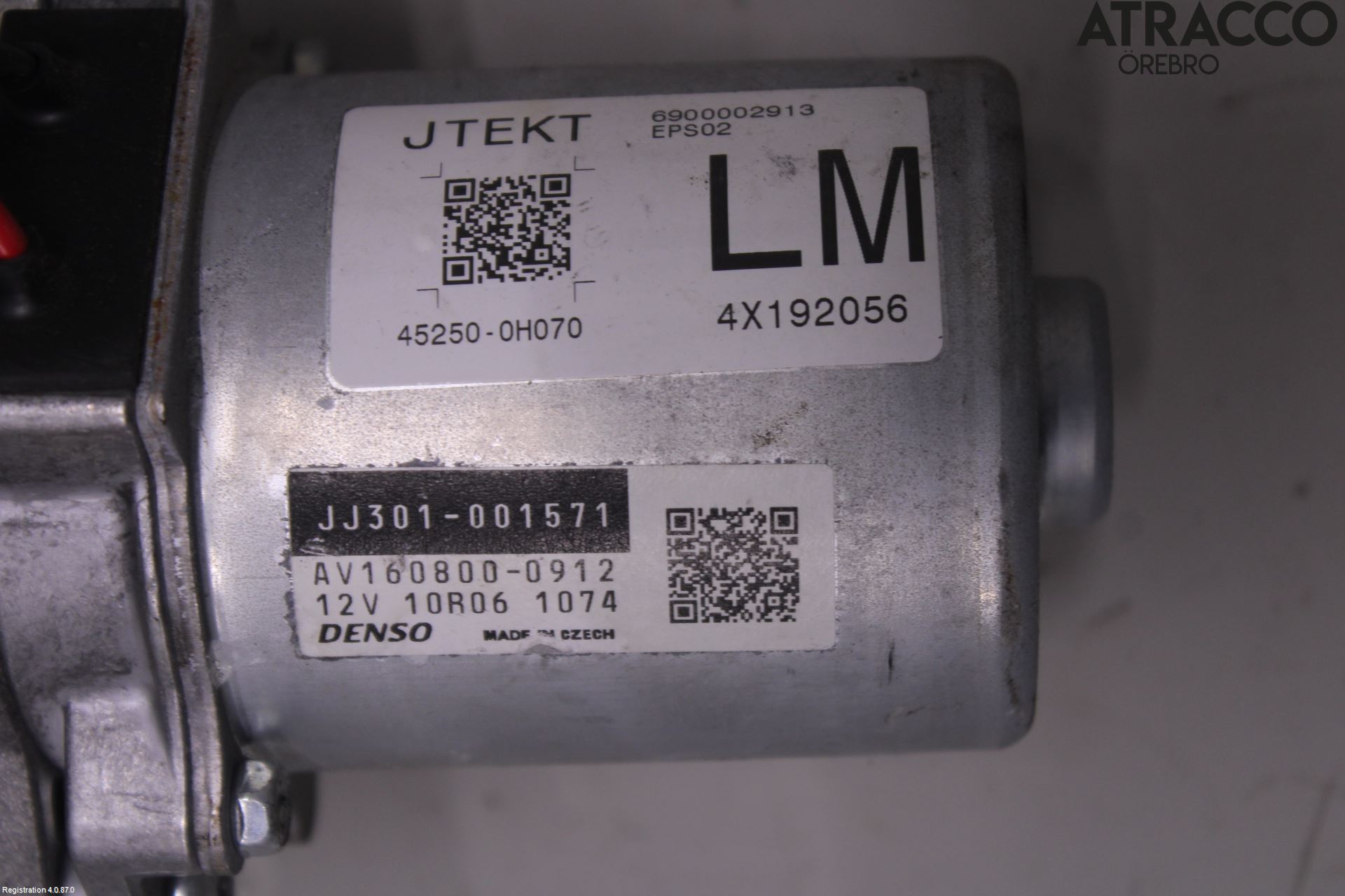 Citroen C1 14-22 Rattaxelagg Med Inb Servo