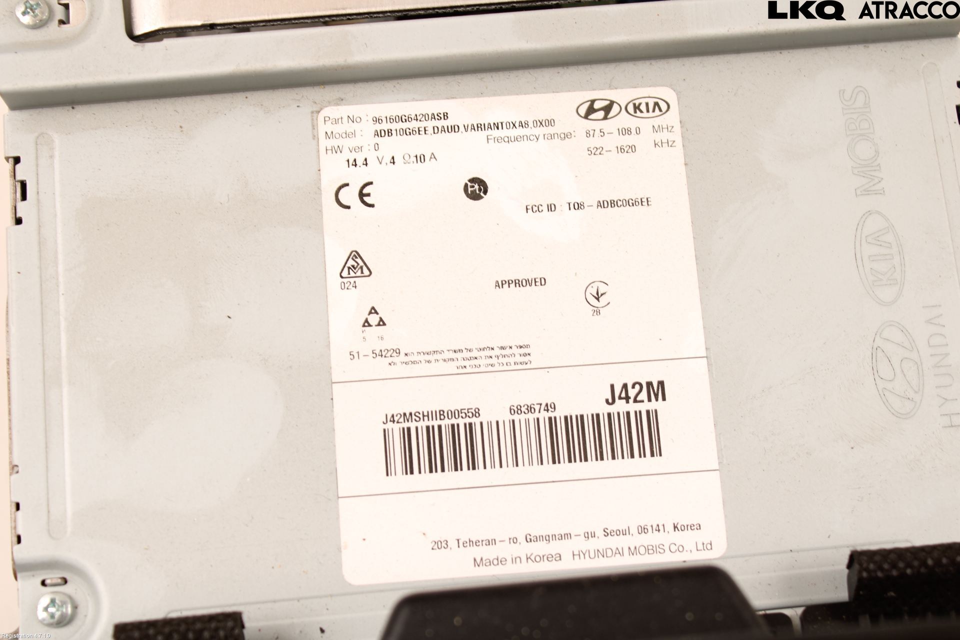 Kia PICANTO 17- Gps Navigator