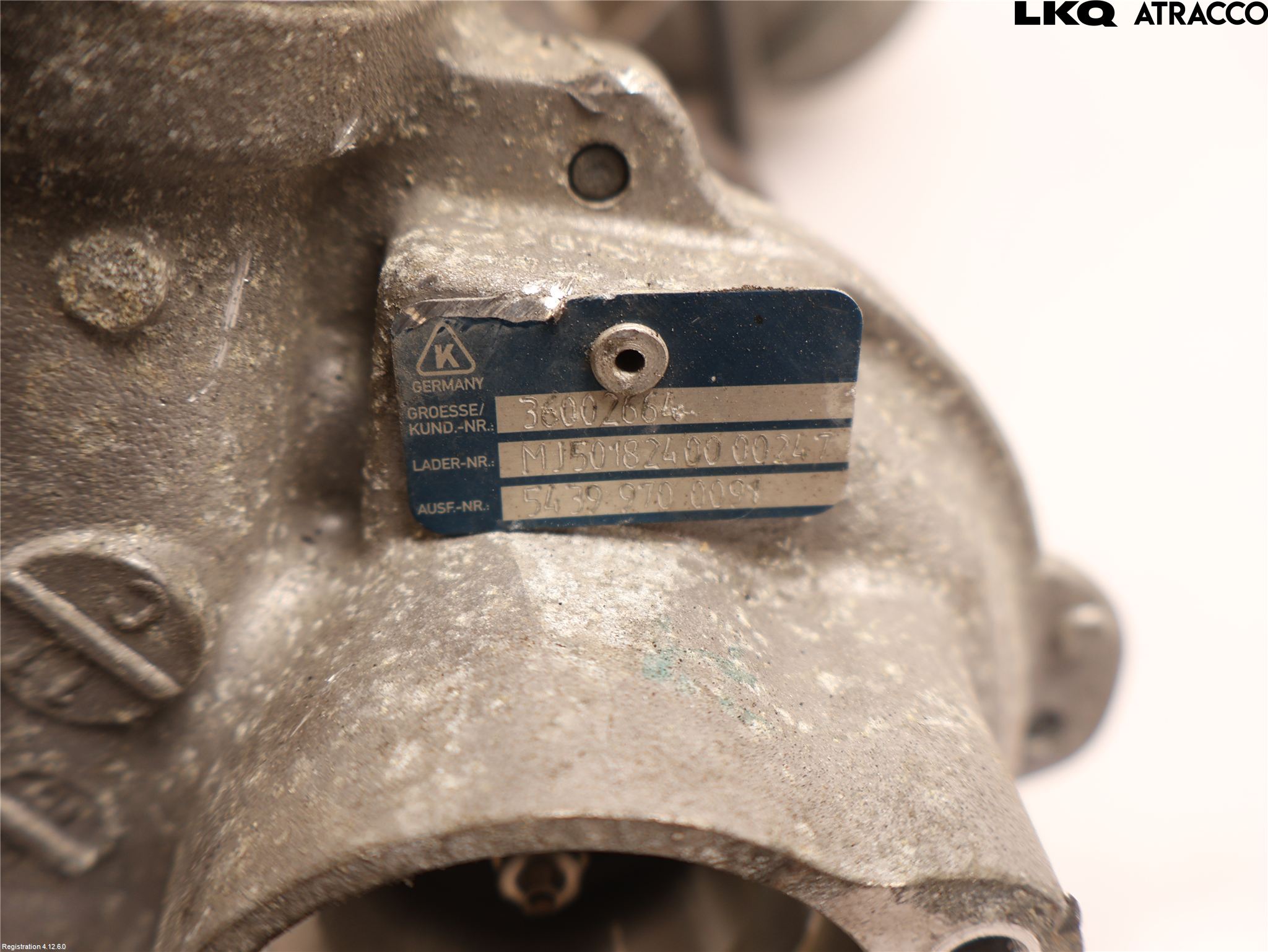 Volvo V60 11-13 Turboaggregat