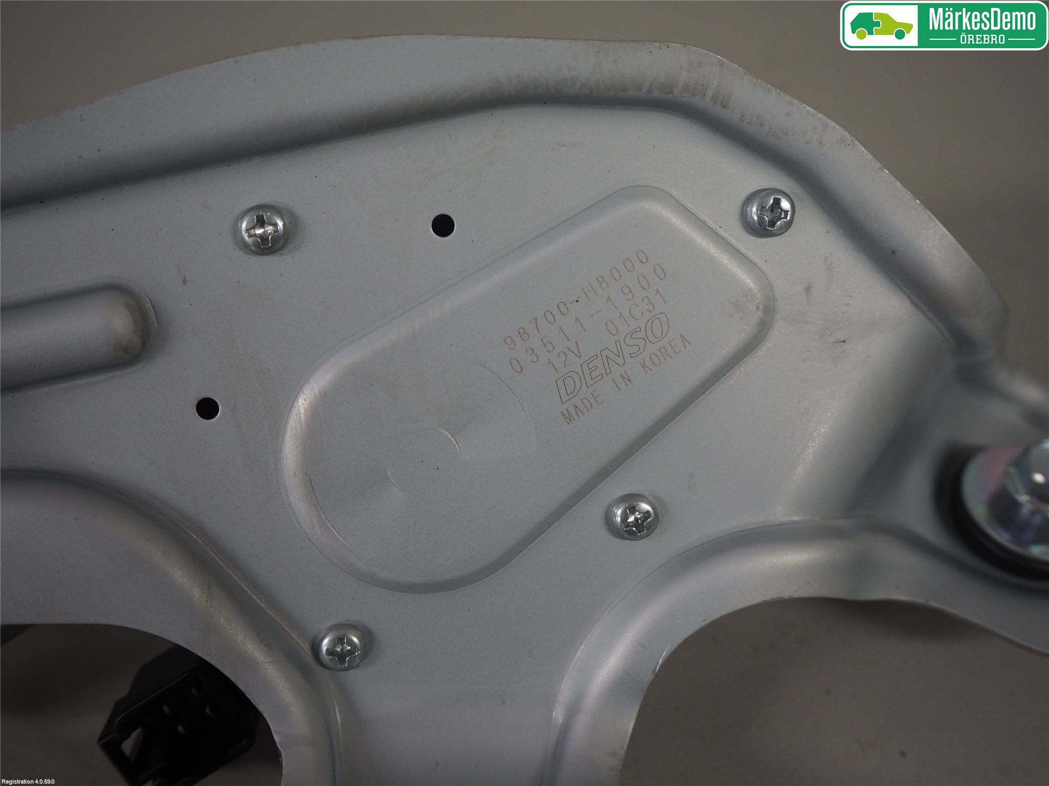 Kia RIO 17- Torkarmotor Baklucka