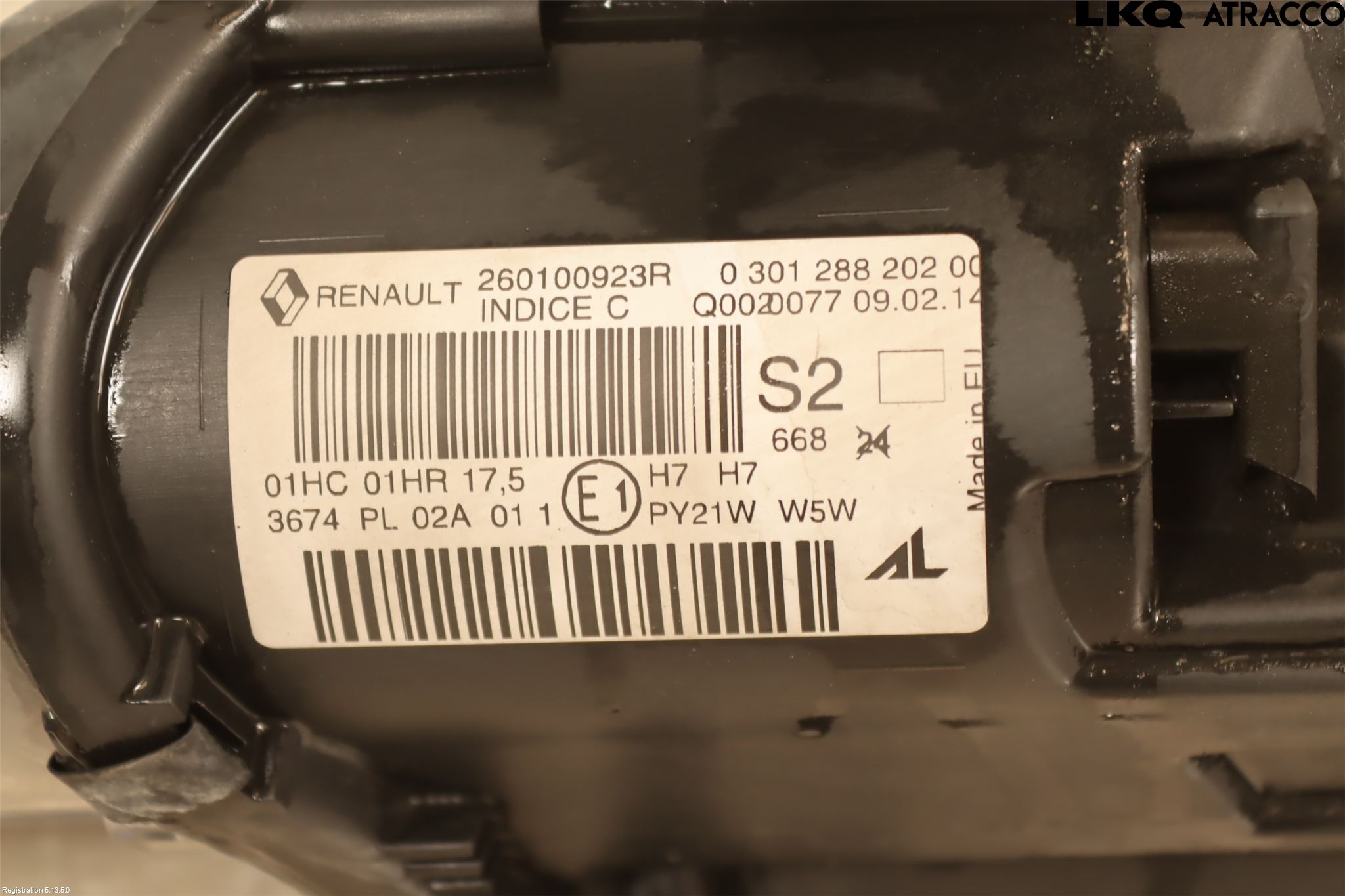 Renault MEGANE III 09-15 Strålkastare Höger