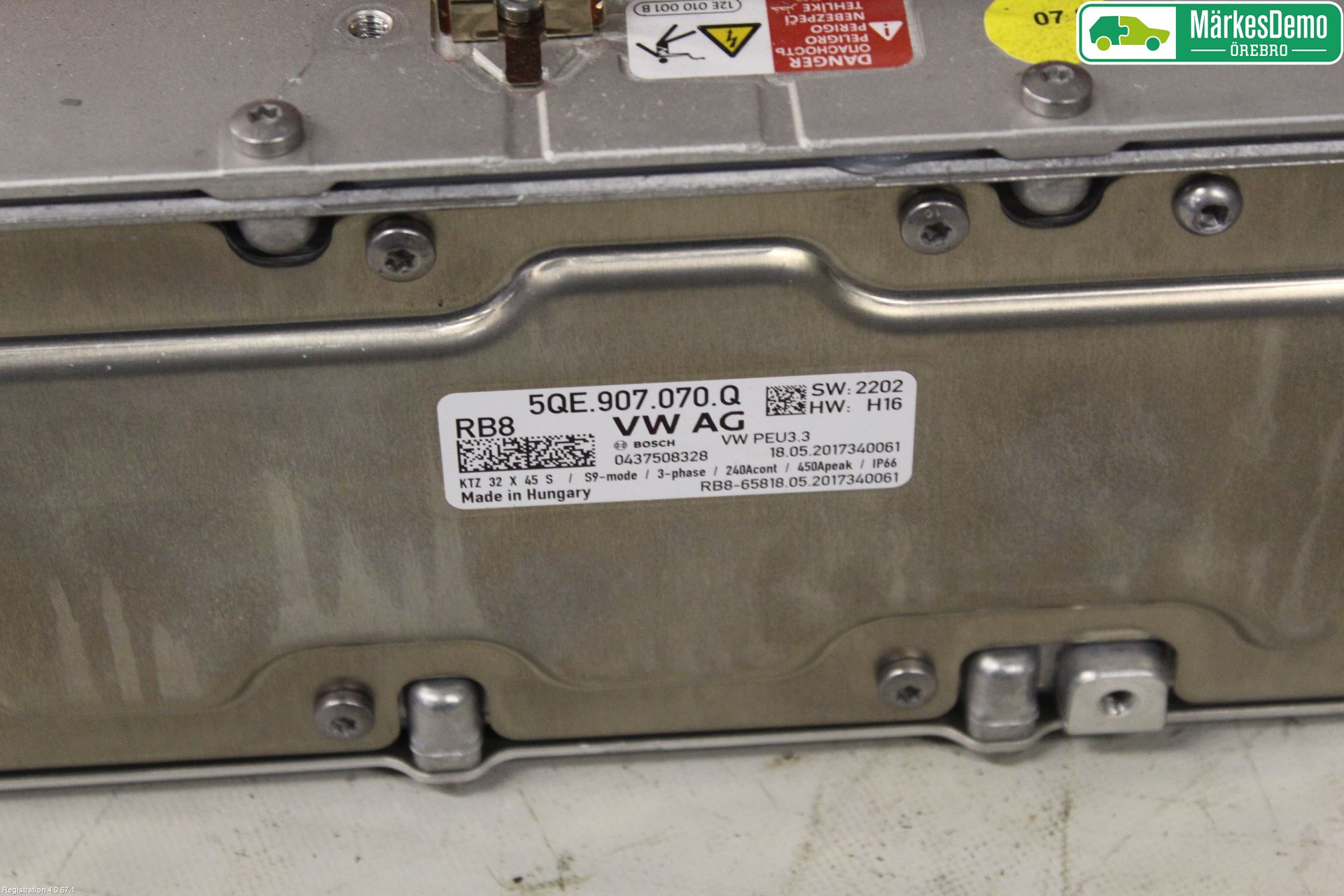Volkswagen VW GOLF / E-GOLF VII 13-20 Hybridconverter