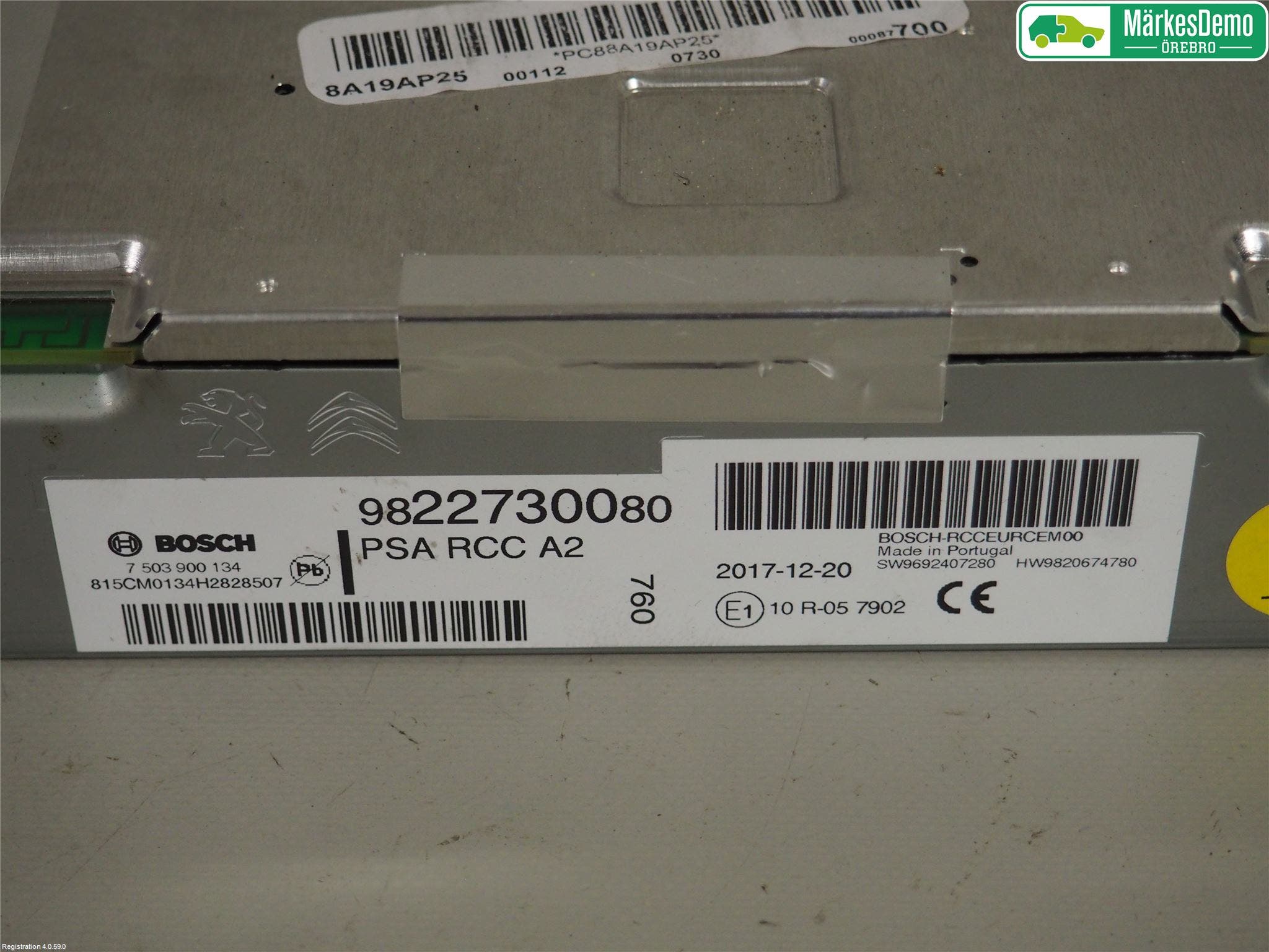 Peugeot 2008 13-20 Radio