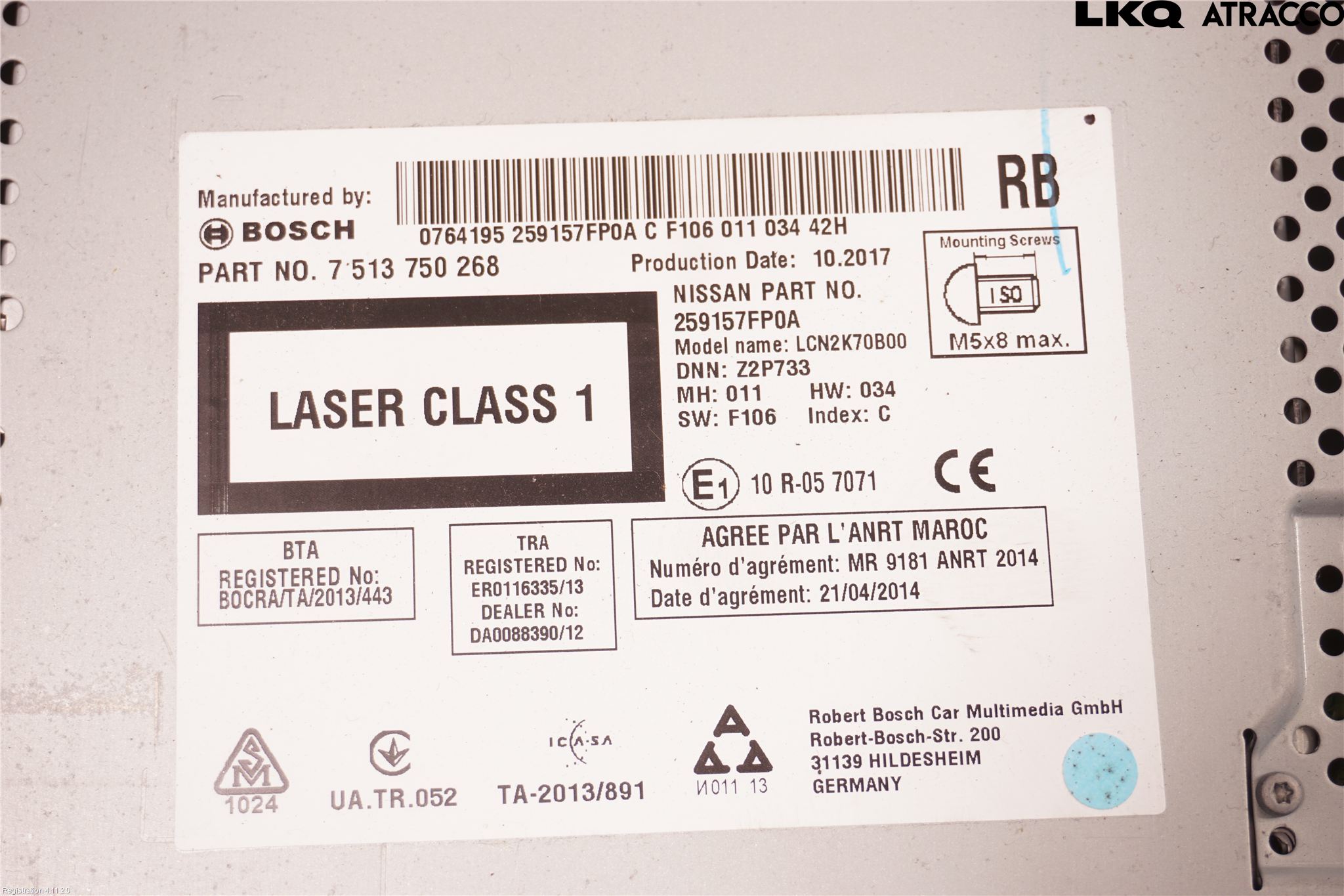 Nissan X-TRAIL 14-21 Gps Navigator