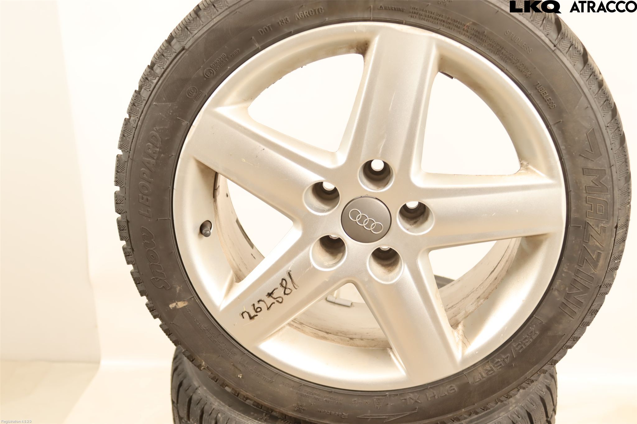 Audi A4/S4 05-07 Vinterdäck Alumfälg 4St