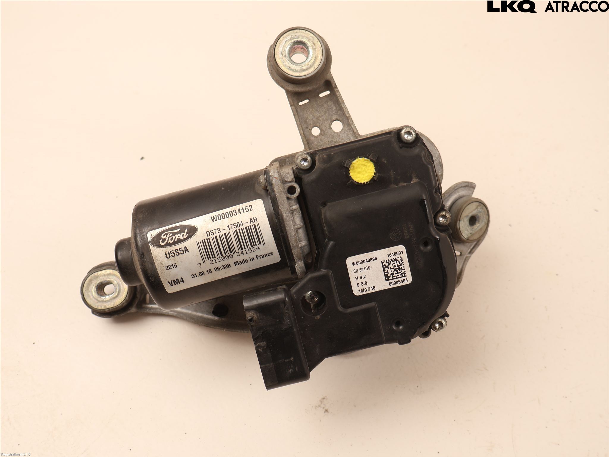 Ford MONDEO 15-22 Torkarmotor Vindruta