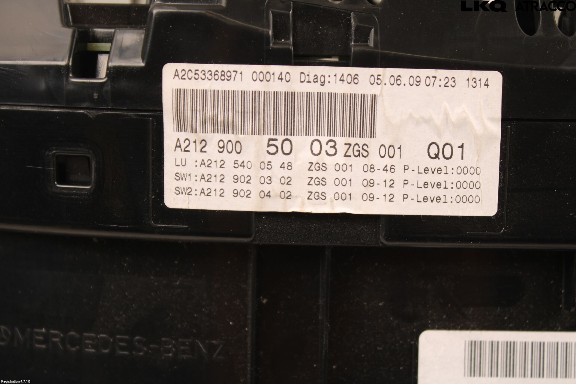 Mercedes-Benz MB E-KLASS (W212) 09-16 Instrument Komb