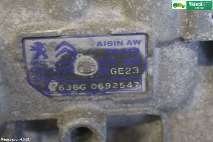 Peugeot 308 14-21 Växellåda Automat