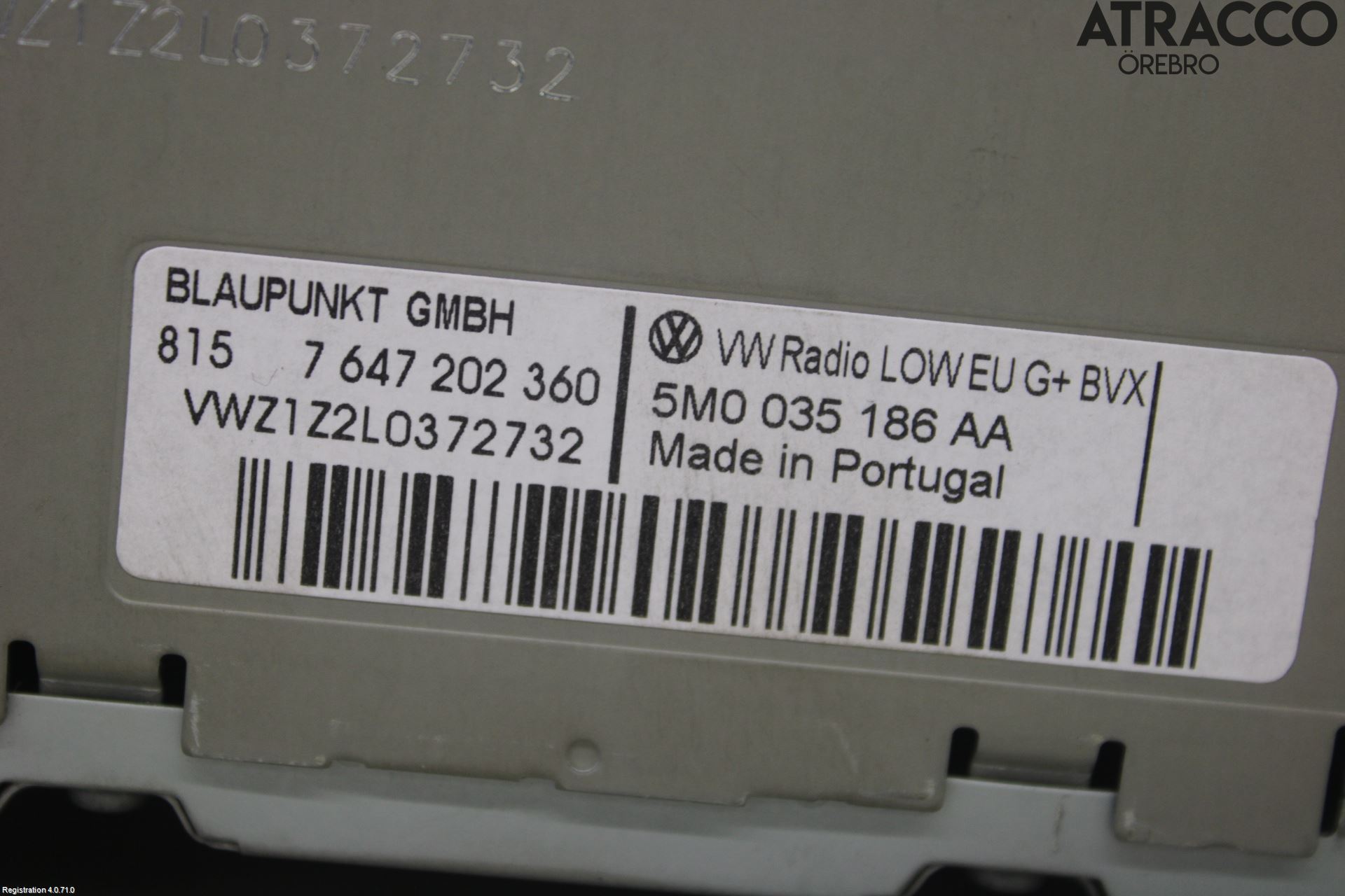Volkswagen VW POLO 10-17 Cd Radio - Multimediapanel