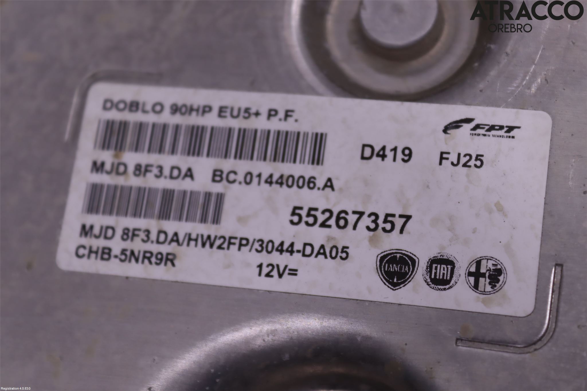 Fiat DOBLO CARGO Styrenhet Inspump Diesel