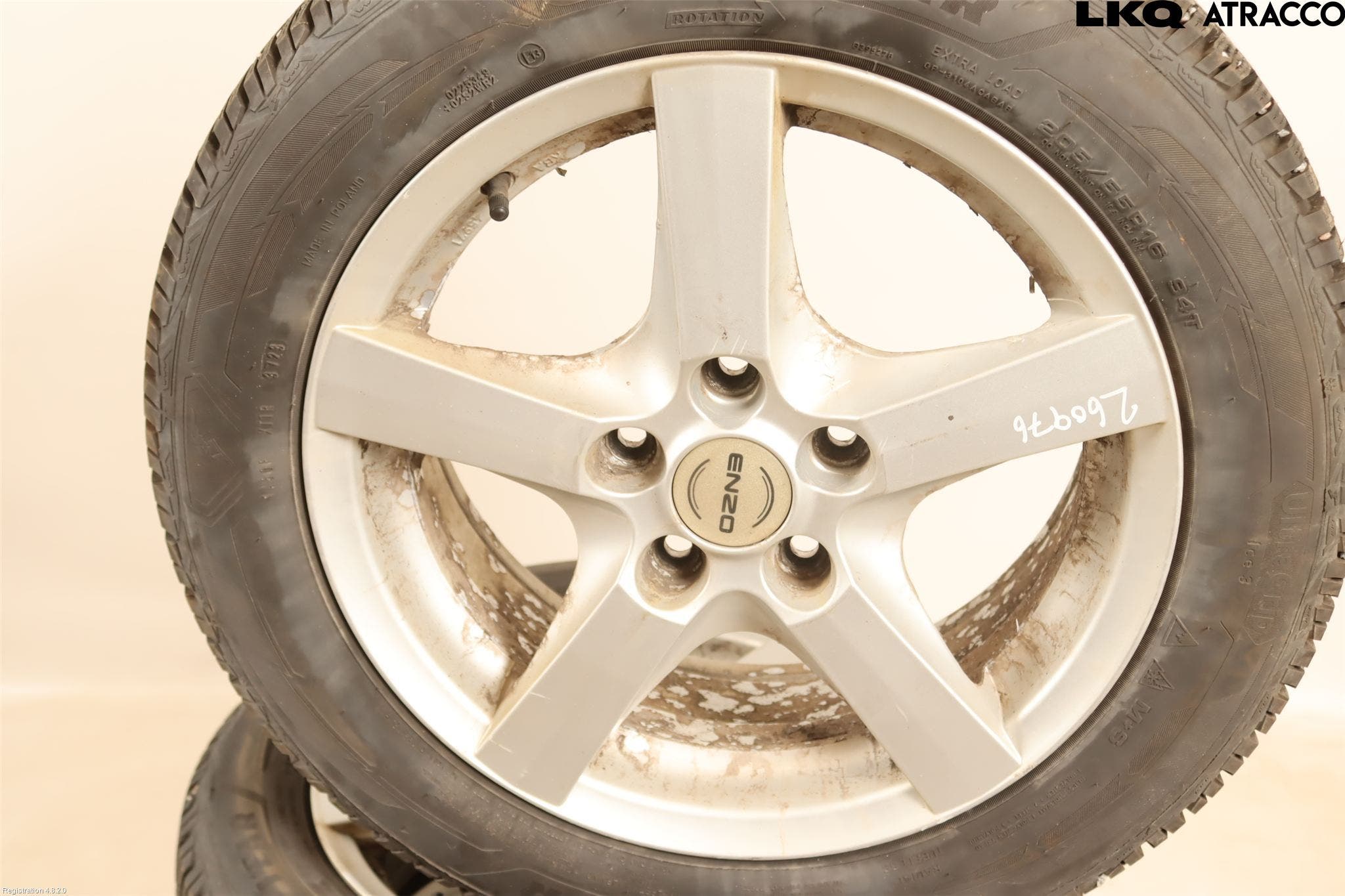 Honda CIVIC 06-11 Vinterdäck Alumfälg 4St