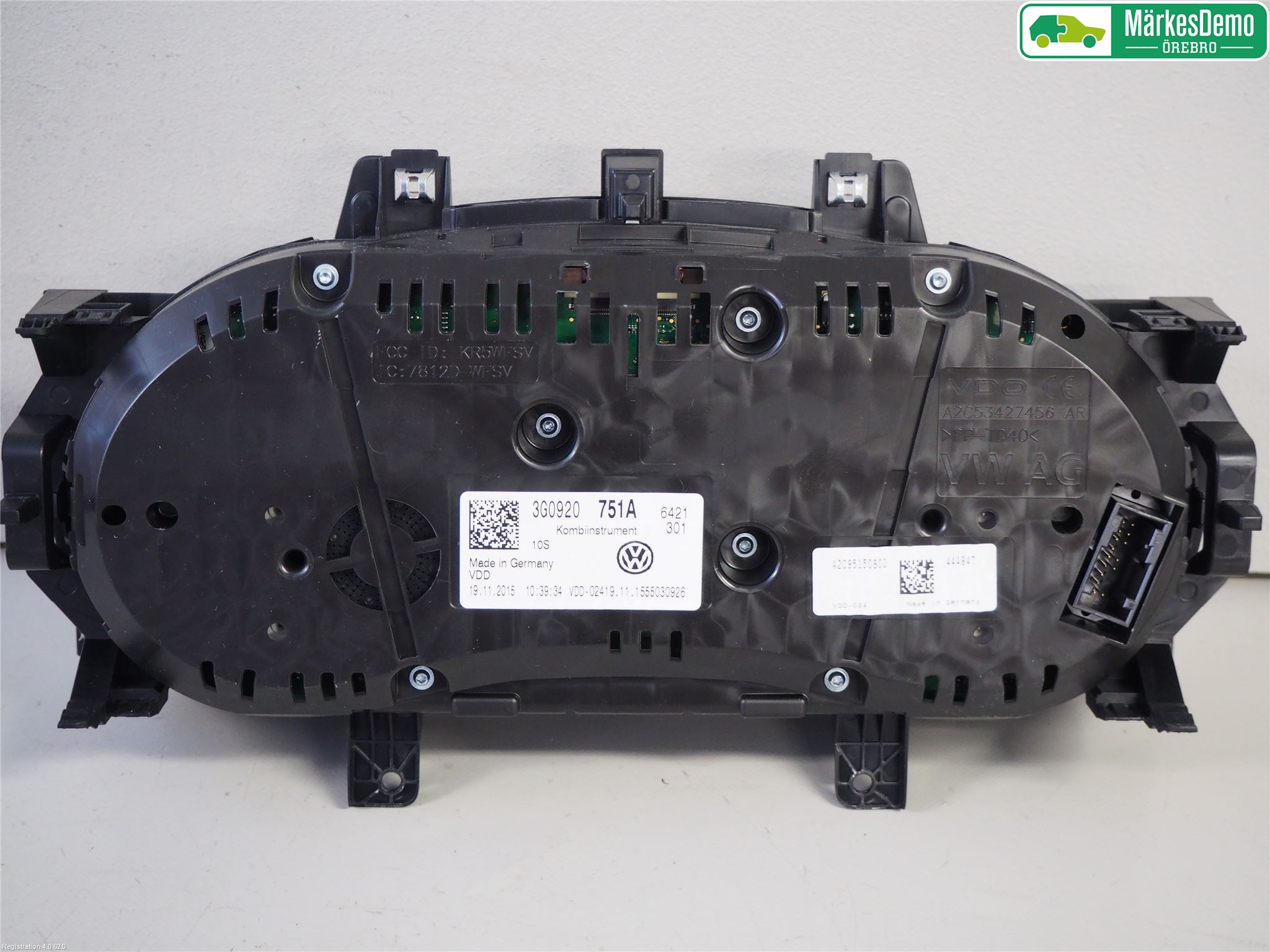 Volkswagen VW PASSAT 15-19 Instrument Komb