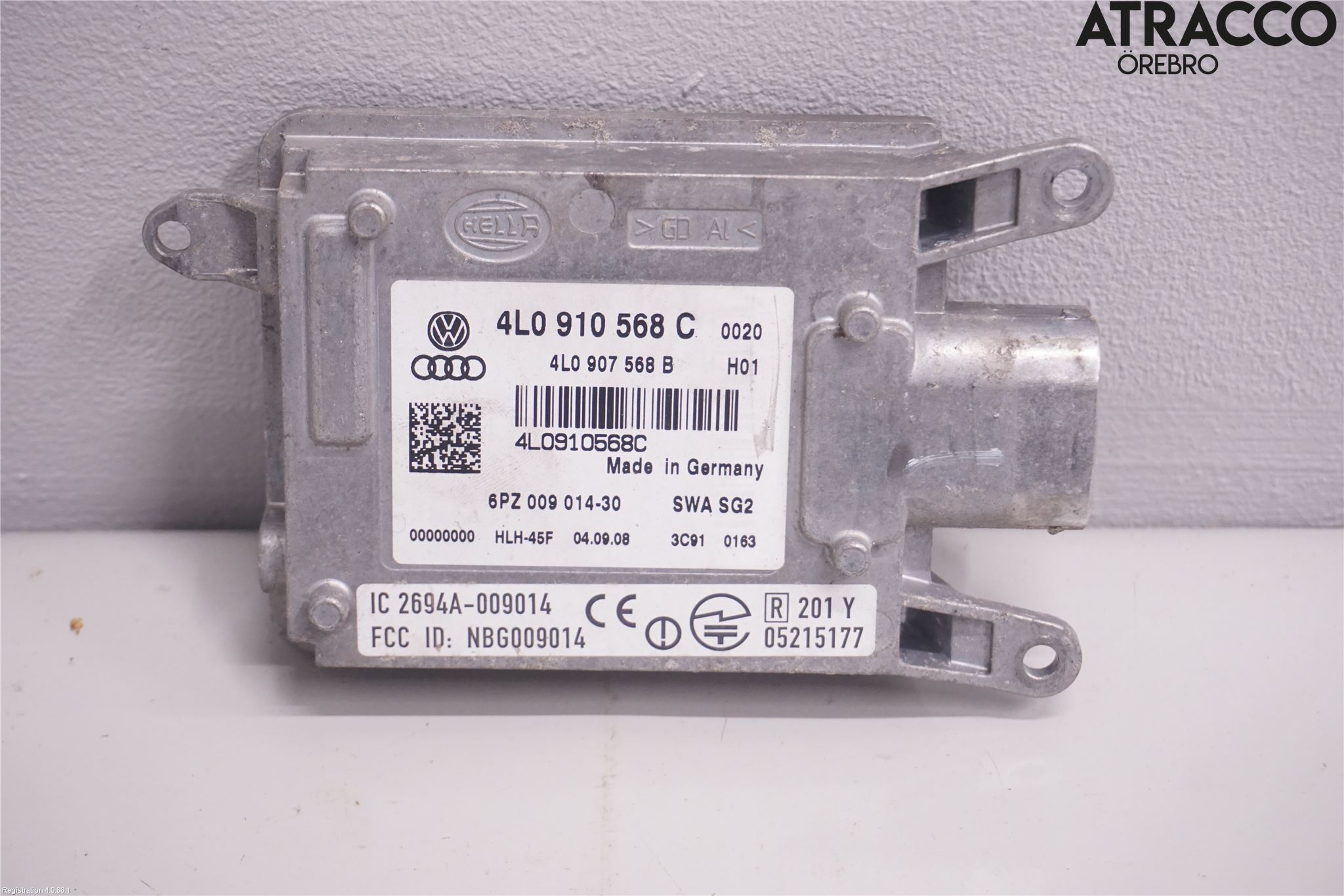 Audi A8/S8 4E  02-09 Sensor Aktivt Kollisionsskydd