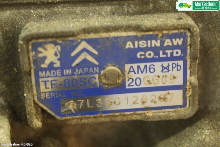 Citroen C5 08-17 Växellåda Automat