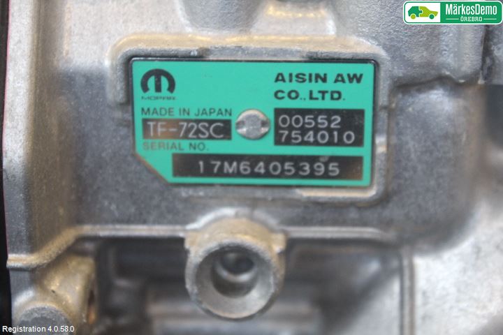 Fiat TIPO/CROSS 16- Växellåda Automat