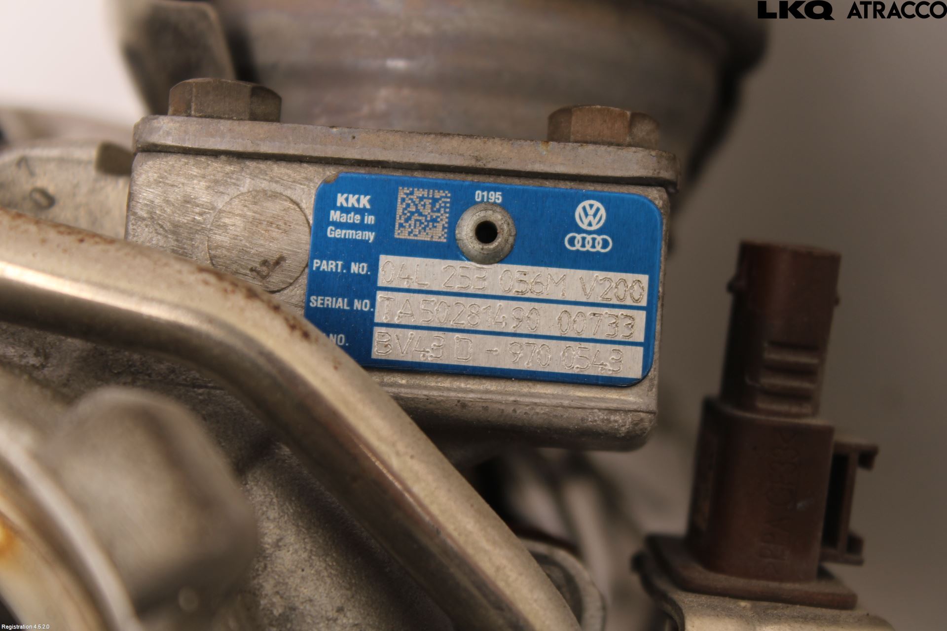 Volkswagen VW PASSAT 15-19 Turboaggregat