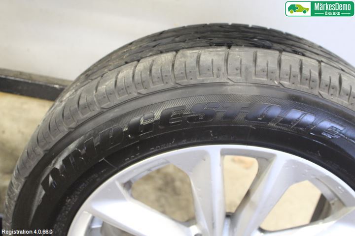 Nissan QASHQAI 14-17 Sommardäck Alumfälg 4St