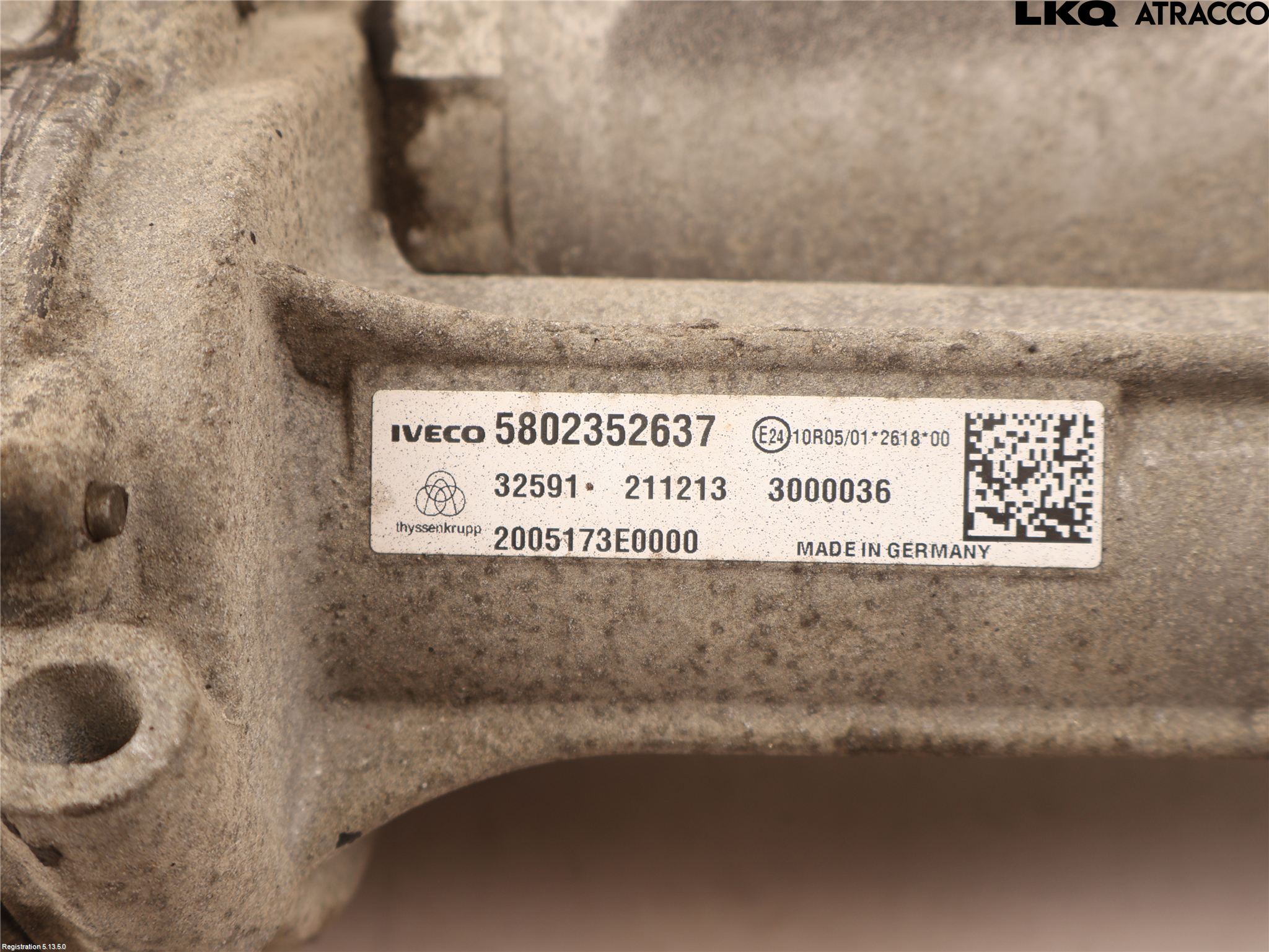 Iveco DAILY 14->> Styrväxel-Snäcka Elektrisk