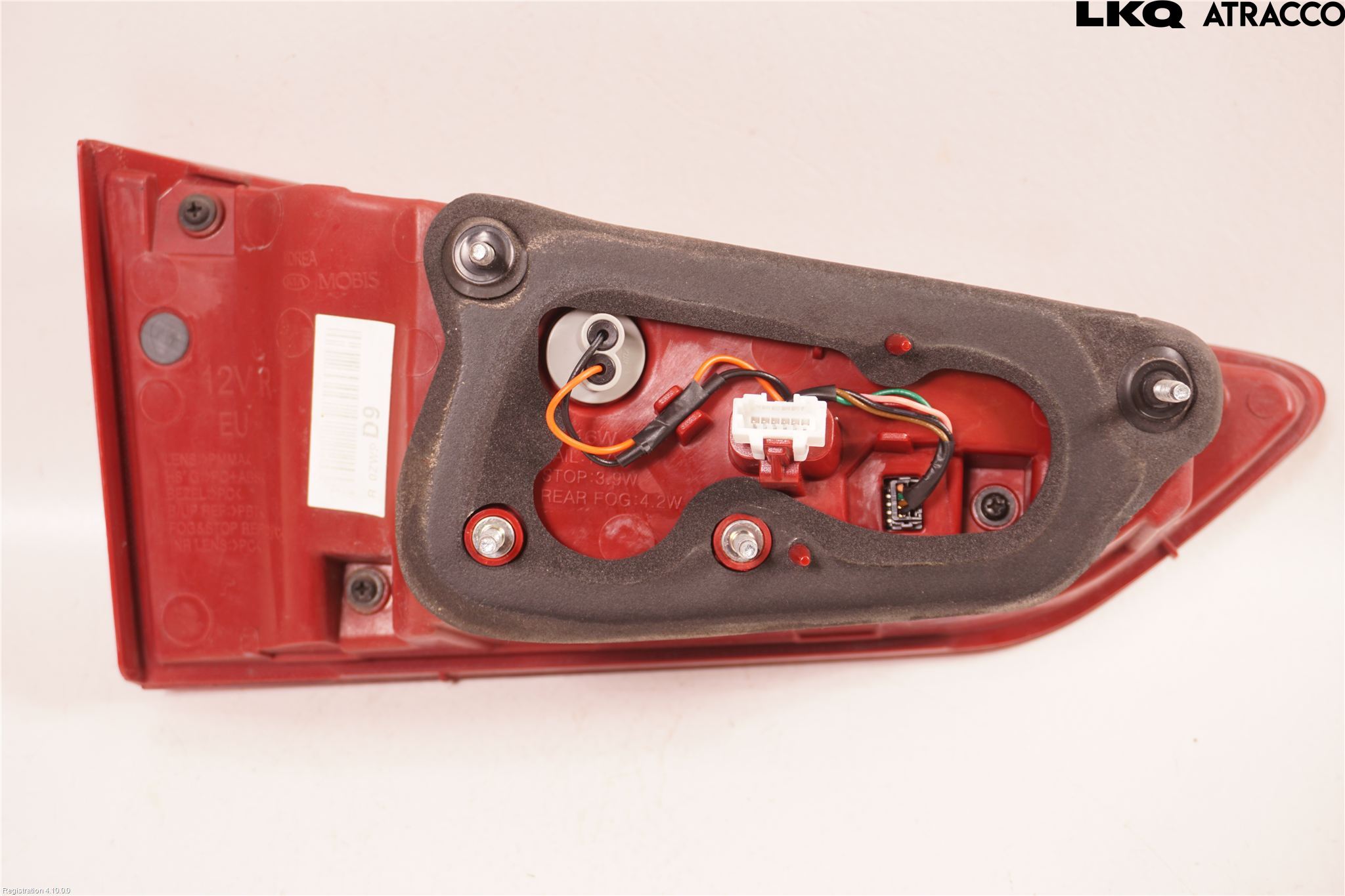 Kia OPTIMA 16-20 Bakljus Lucka Hö