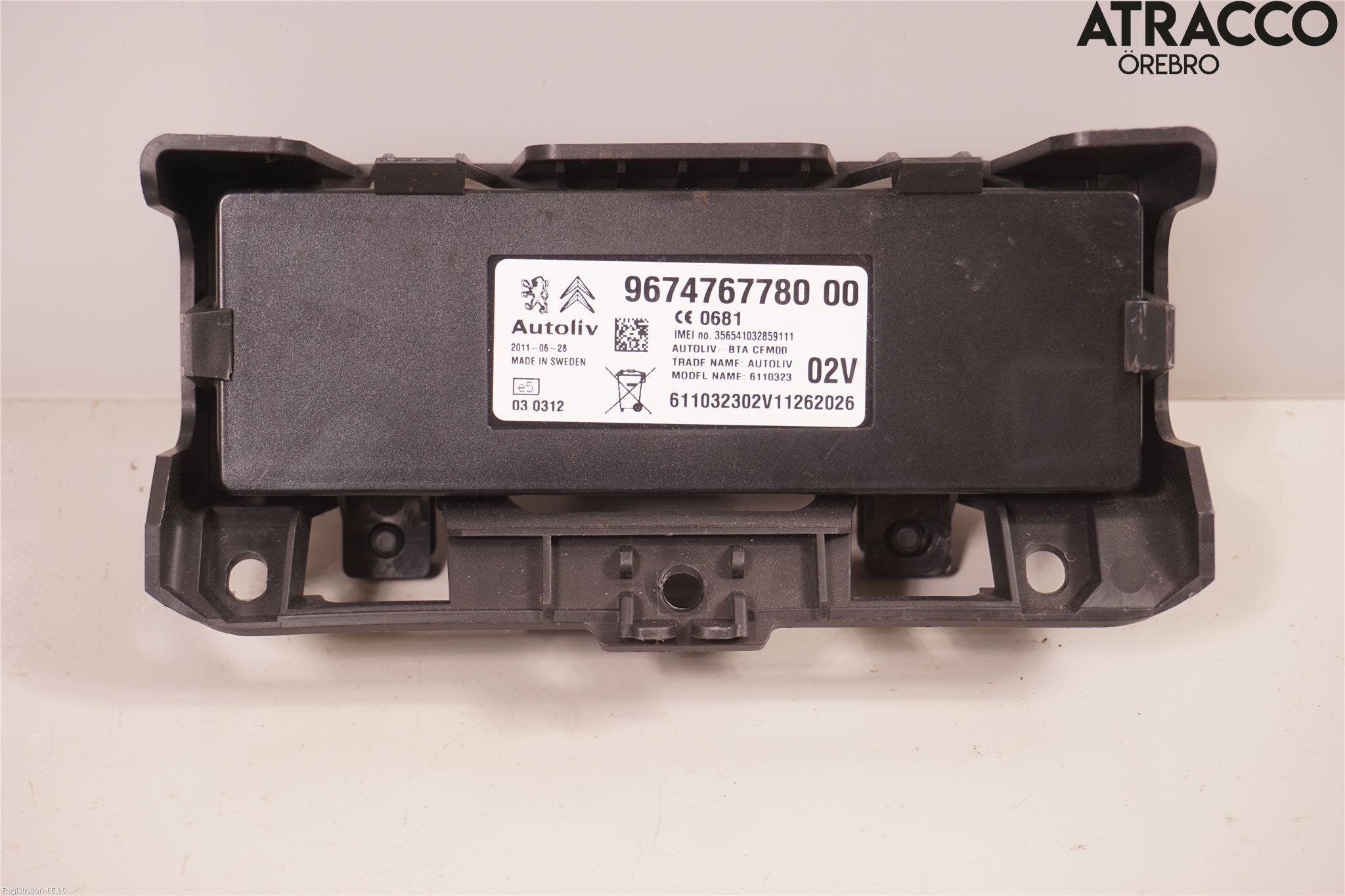 Citroen DS3 Styrenhet Övrigt