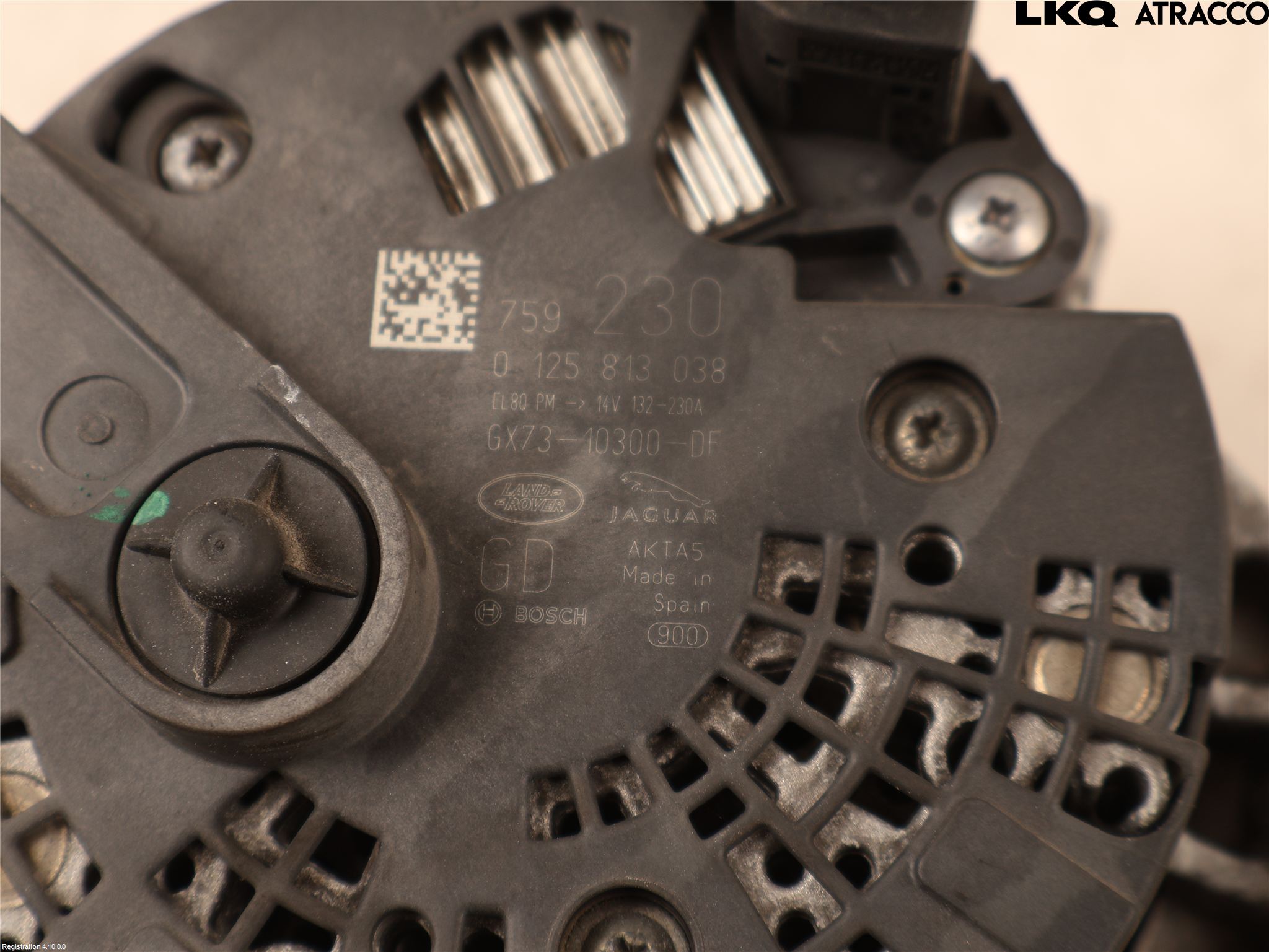 Landrover LAND ROVER DISCOVERY 5 16->> Generator