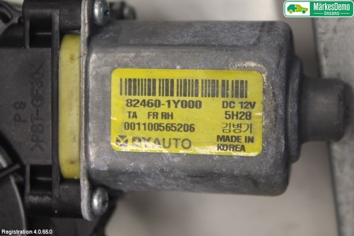 Kia PICANTO 12-17 Fönsterhiss El Kompl