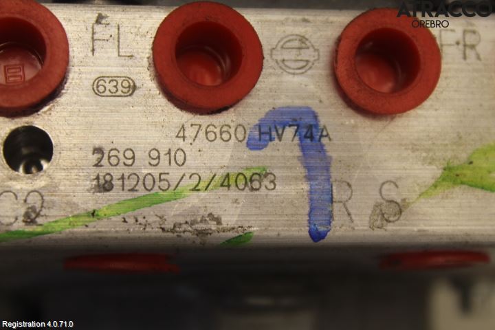 Nissan QASHQAI 17-21 Abs Hydraulaggregat