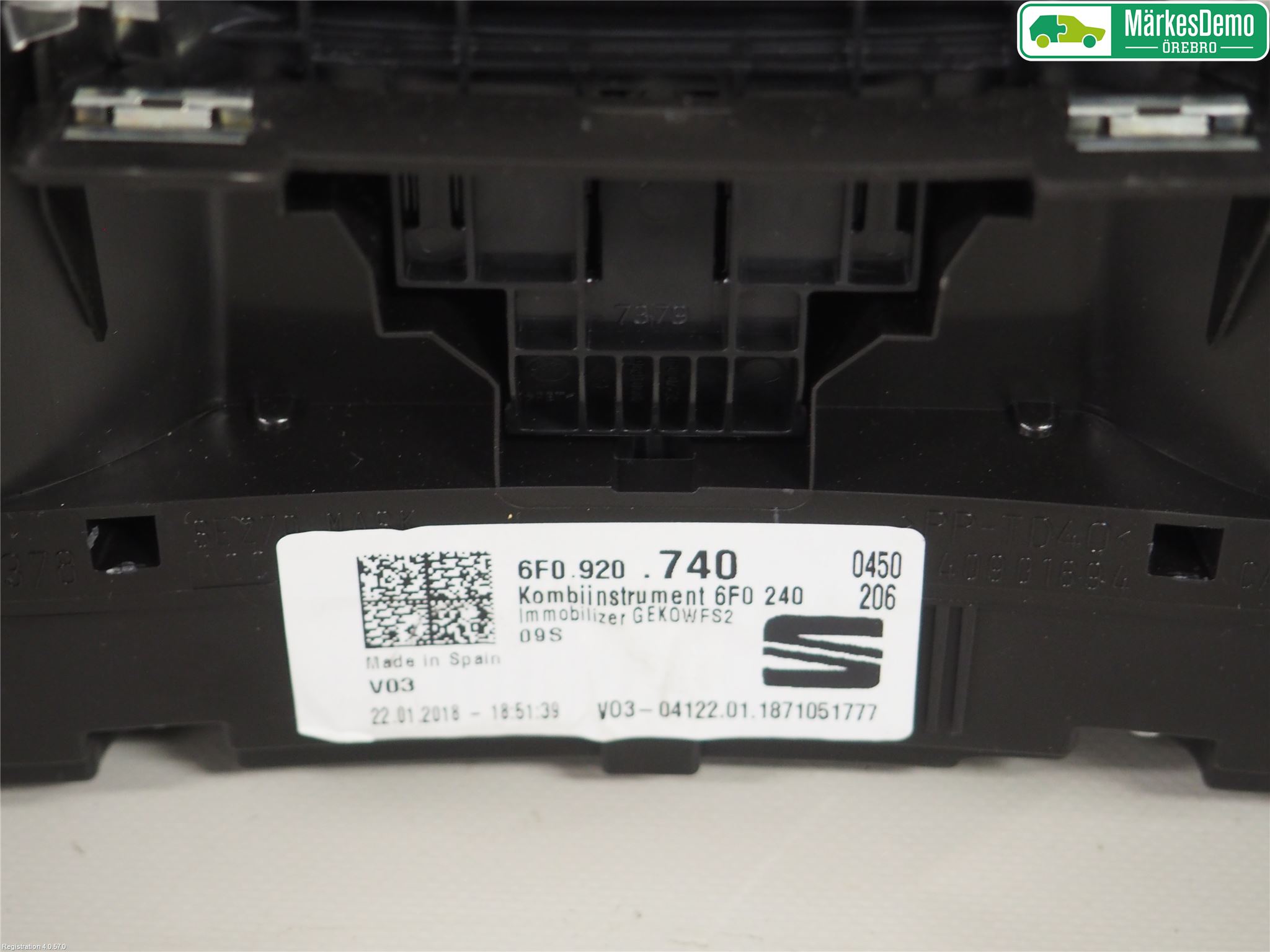 Seat ARONA Instrument Komb