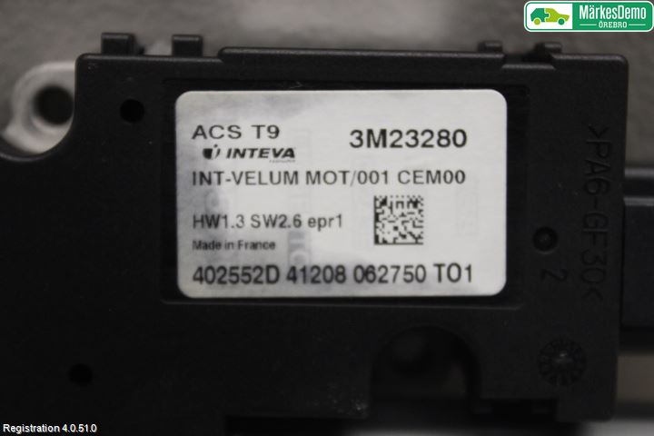 Peugeot 308 14-21 Taklucksmotor