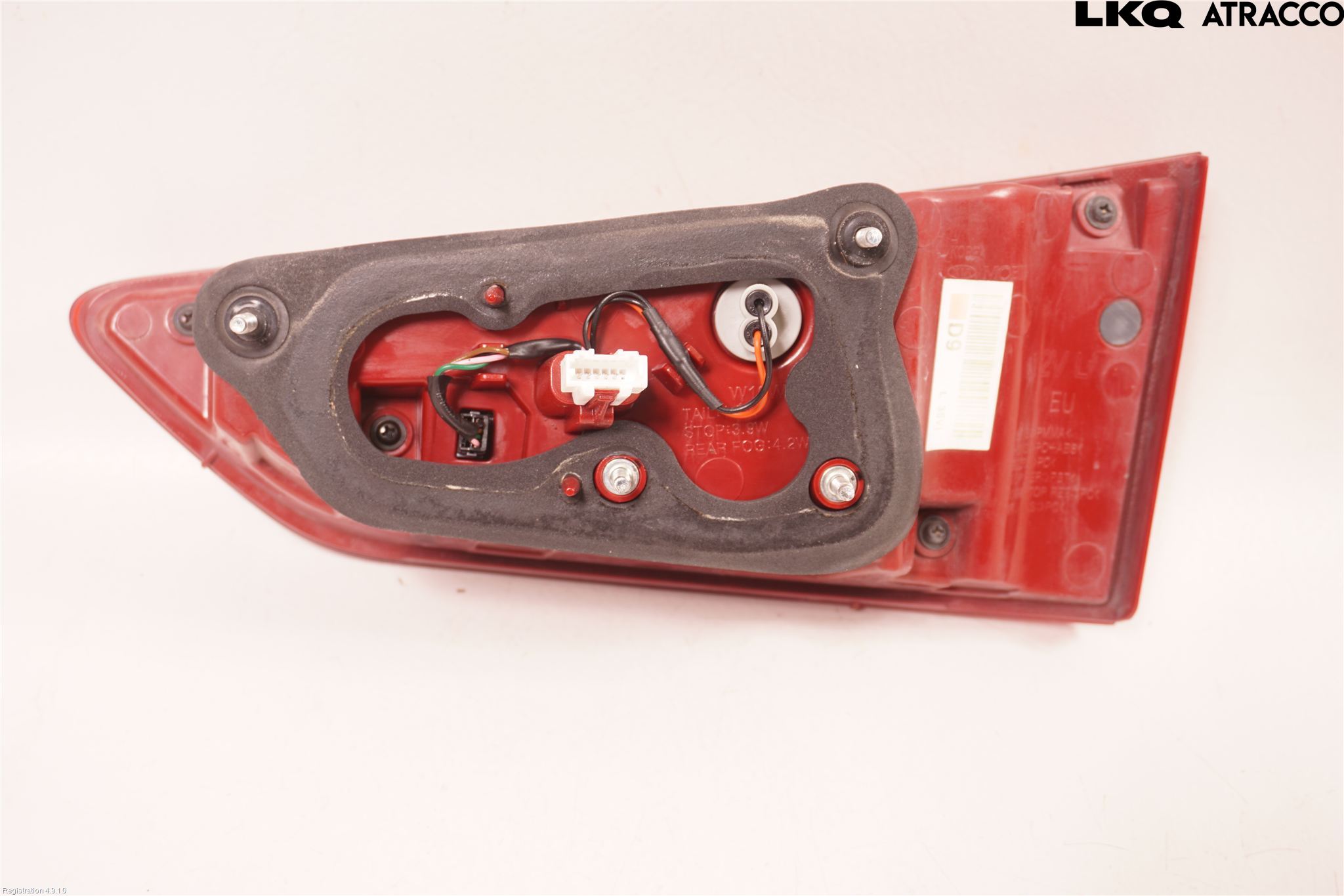 Kia OPTIMA 16-20 Bakljus Lucka Vä