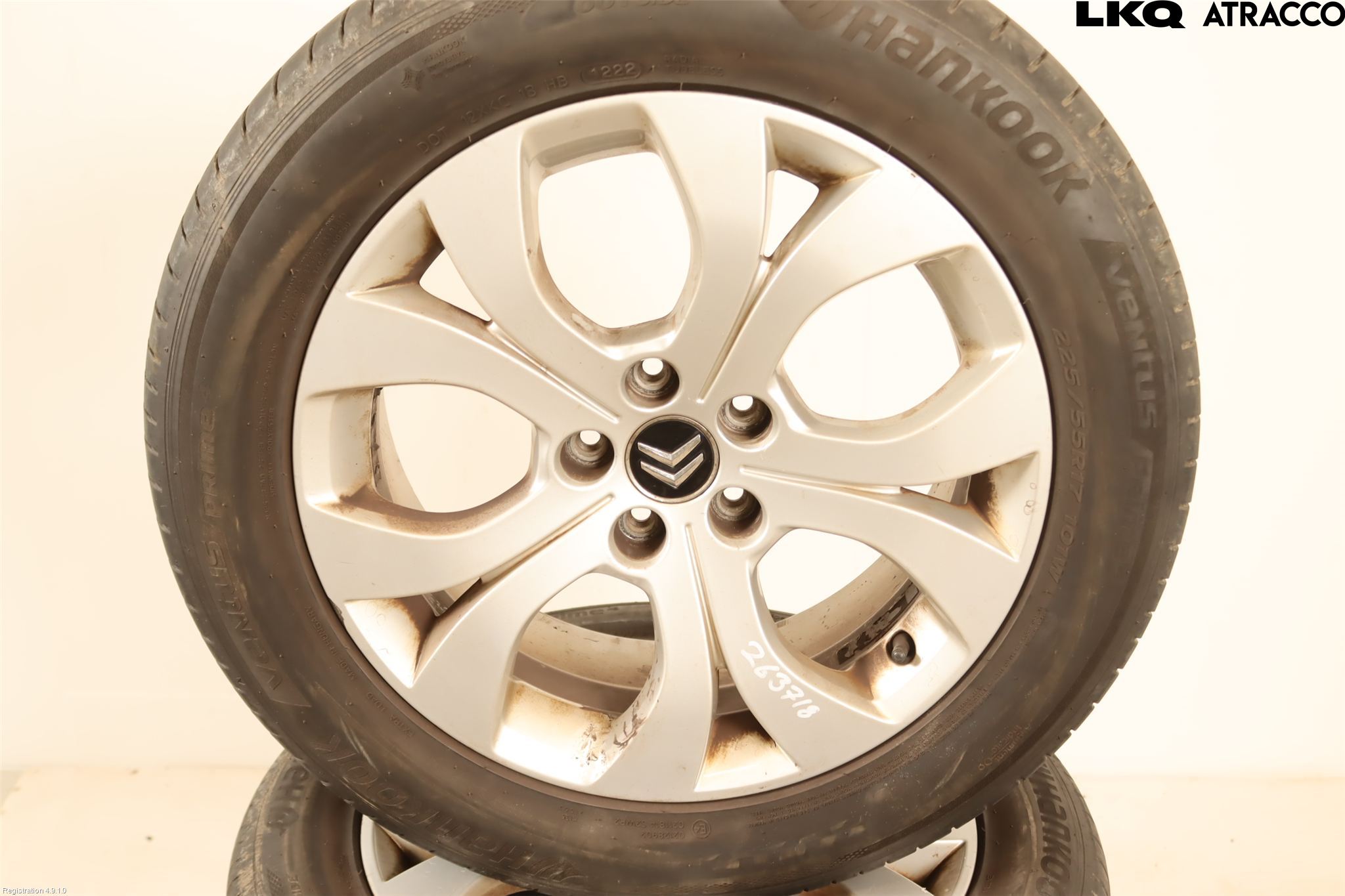 Citroen C5 08-17 Sommardäck Alumfälg 4St