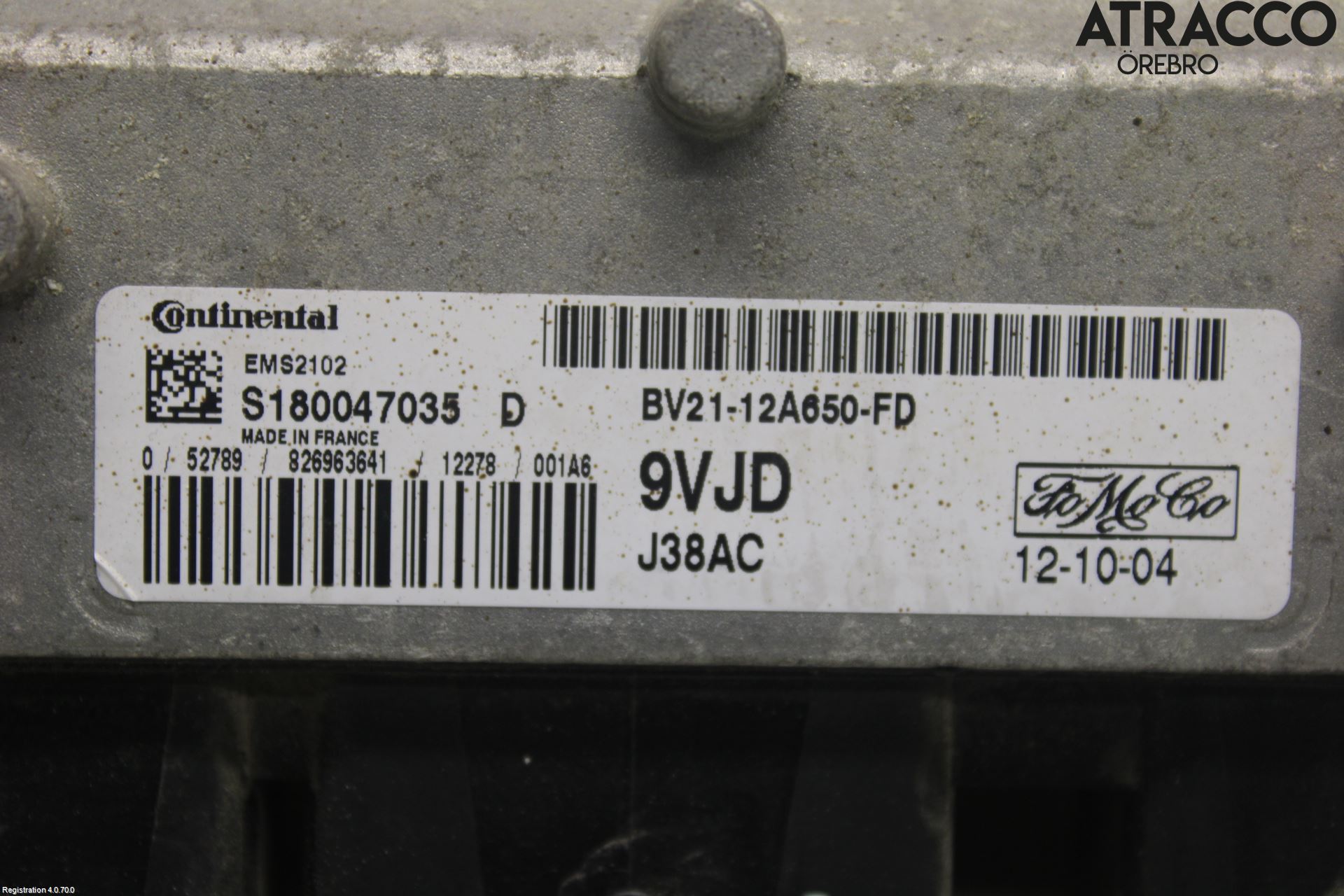 Ford FIESTA 09-12 Styrenhet Insprut Bensin