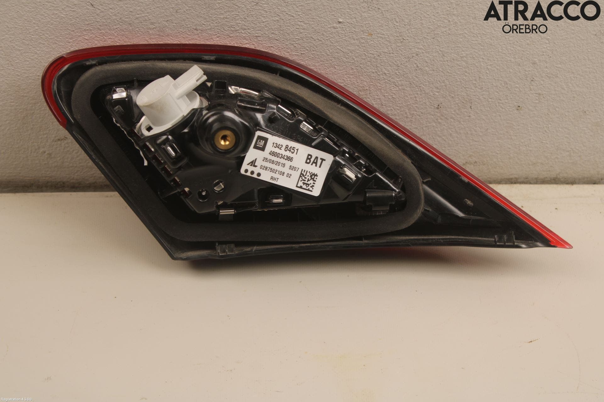 Opel CORSA E 15-19 Bakljus Lucka Vä