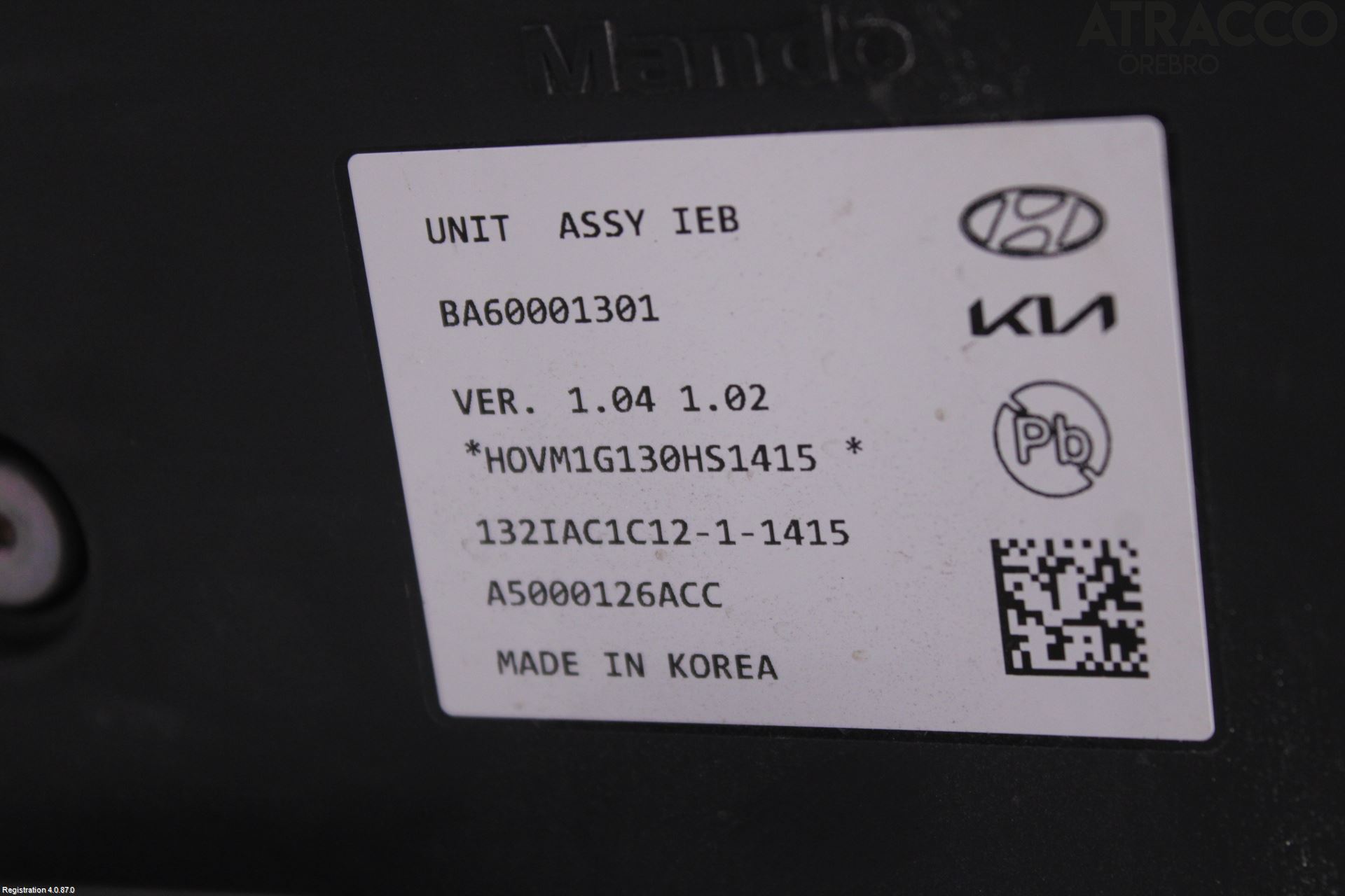 Kia CEED/CEED SW 19- Abs Hydraulaggregat