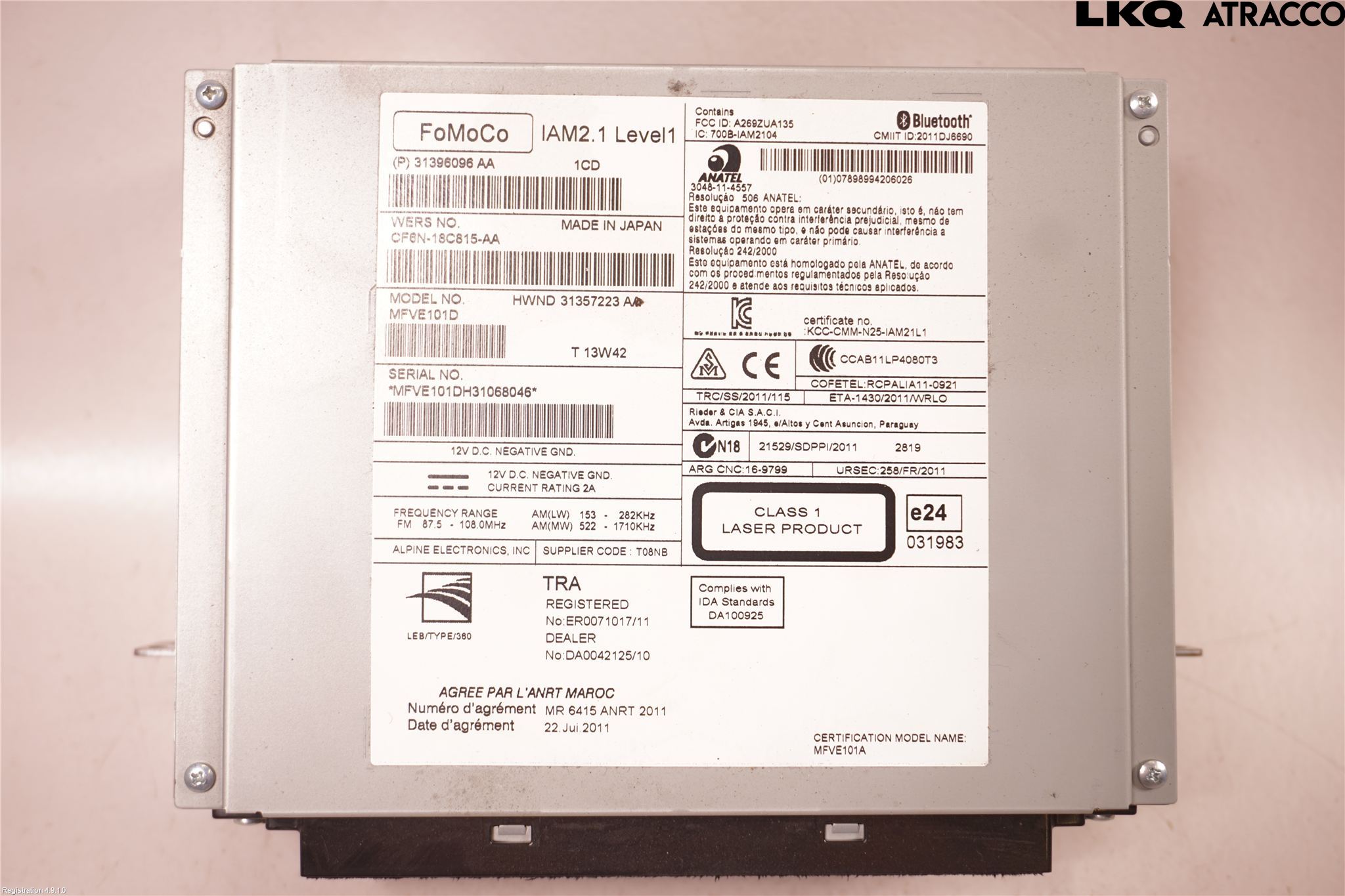 Volvo V40 12-19 Styrenhet Multimedia