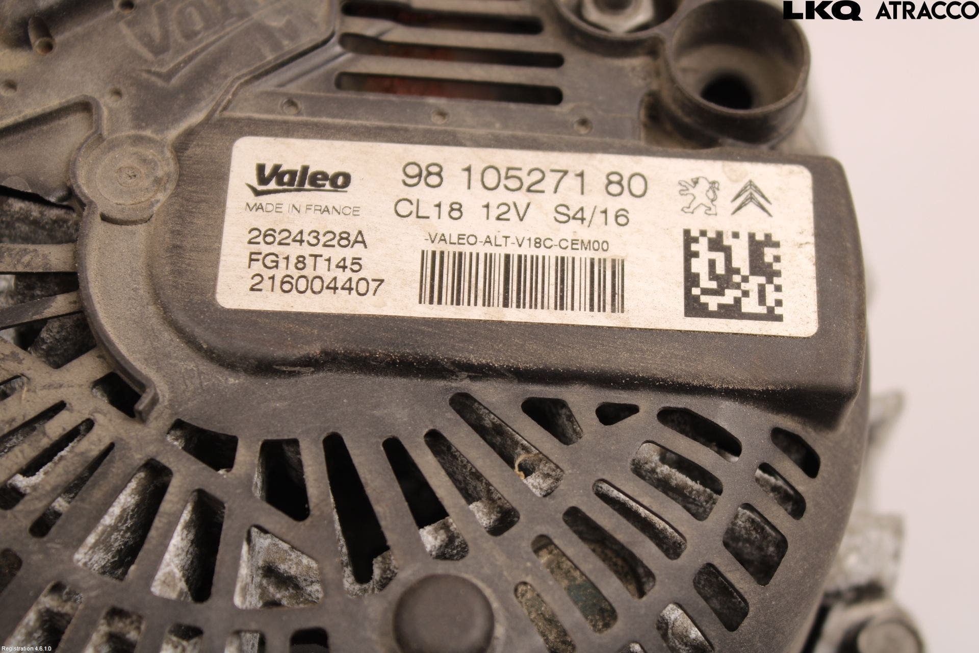 Peugeot PARTNER 16-18 Generator