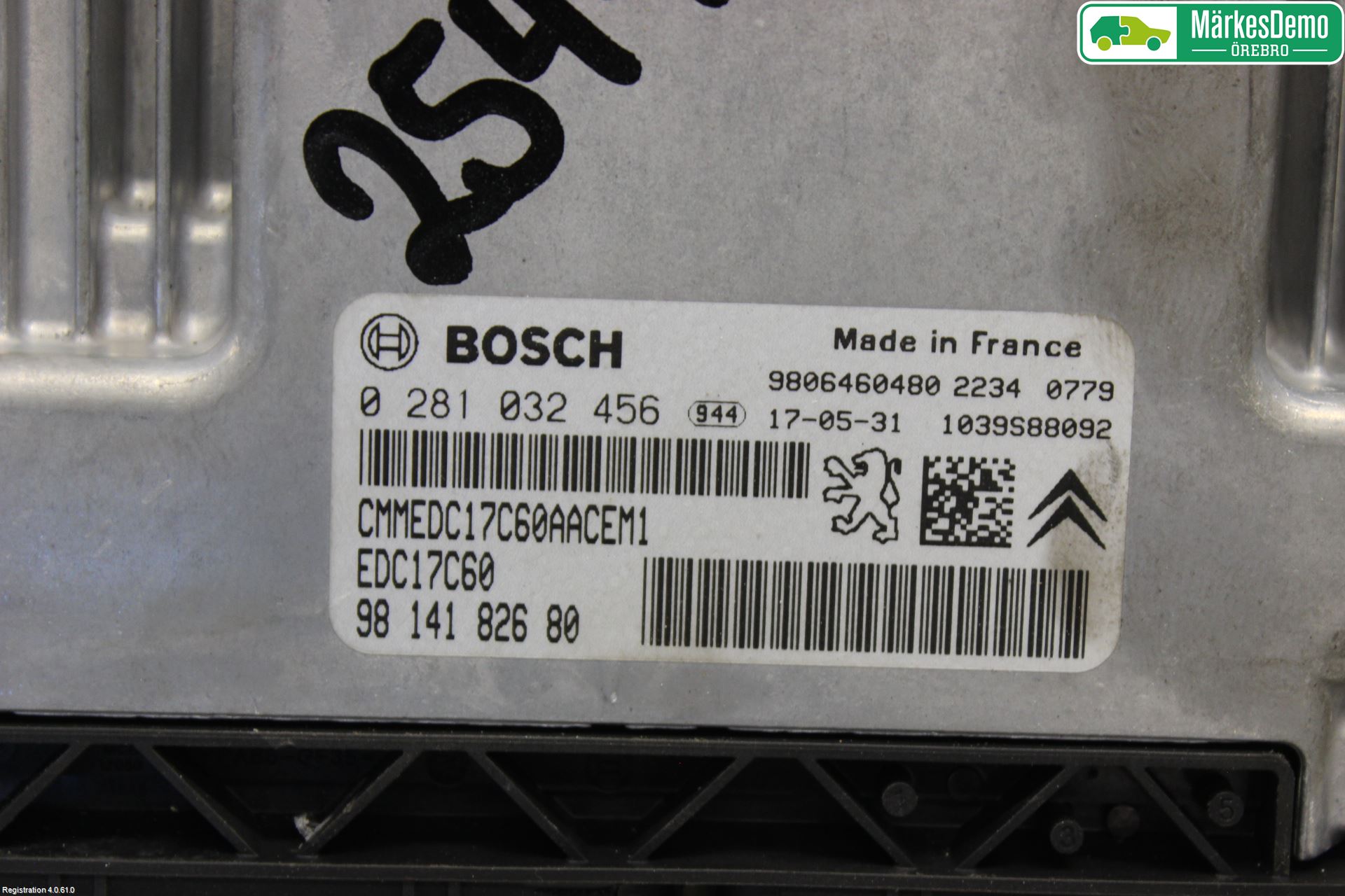 Peugeot PARTNER 16-18 Styrenhet Insprut Bensin
