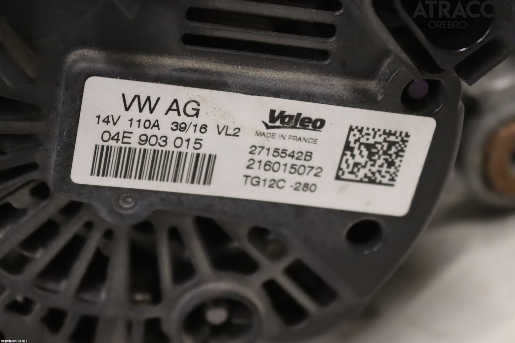 Skoda FABIA 15-21 Generator