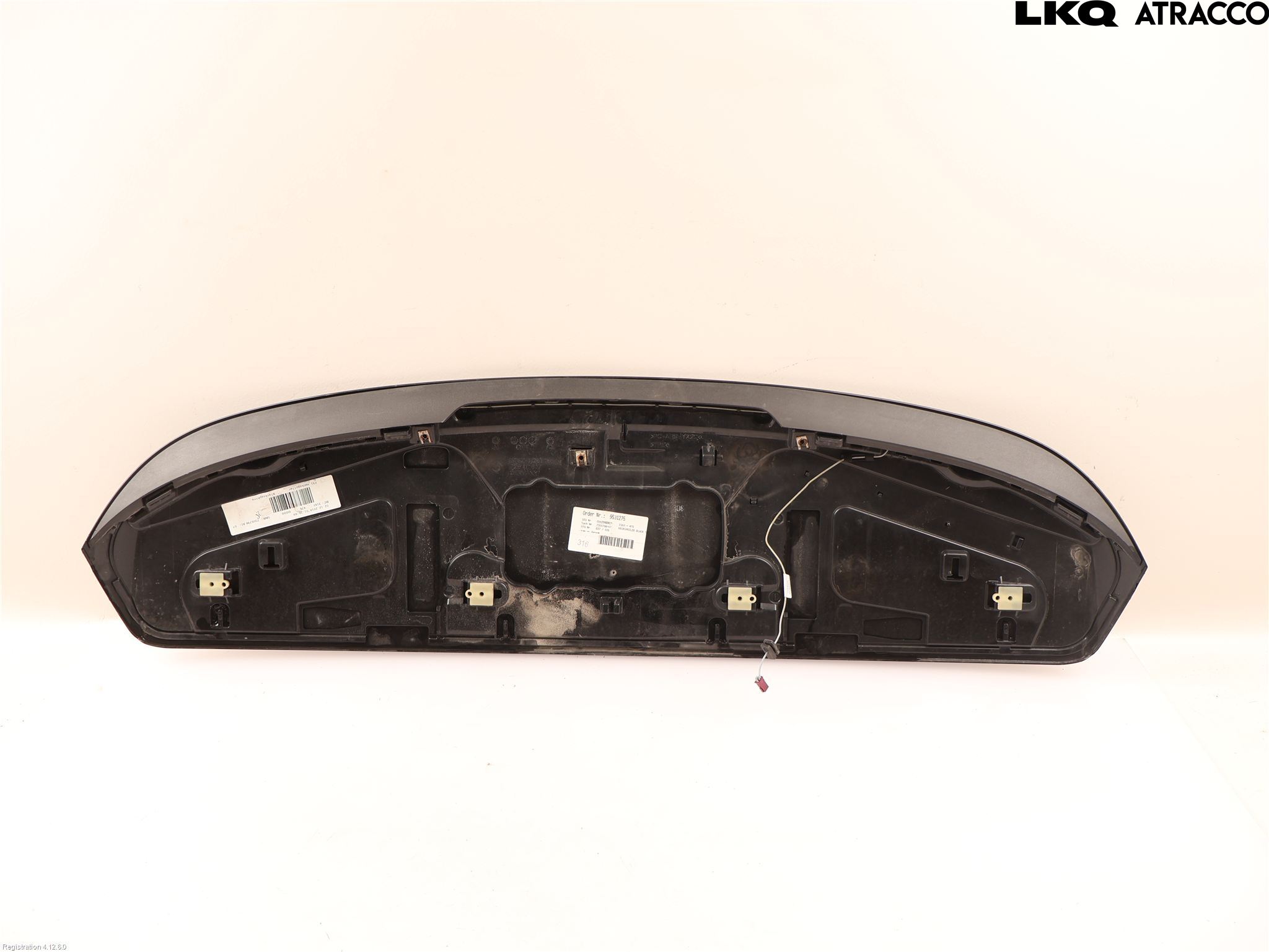 BMW 3 F30/F31/F80 12-19 Spoiler Baklucka