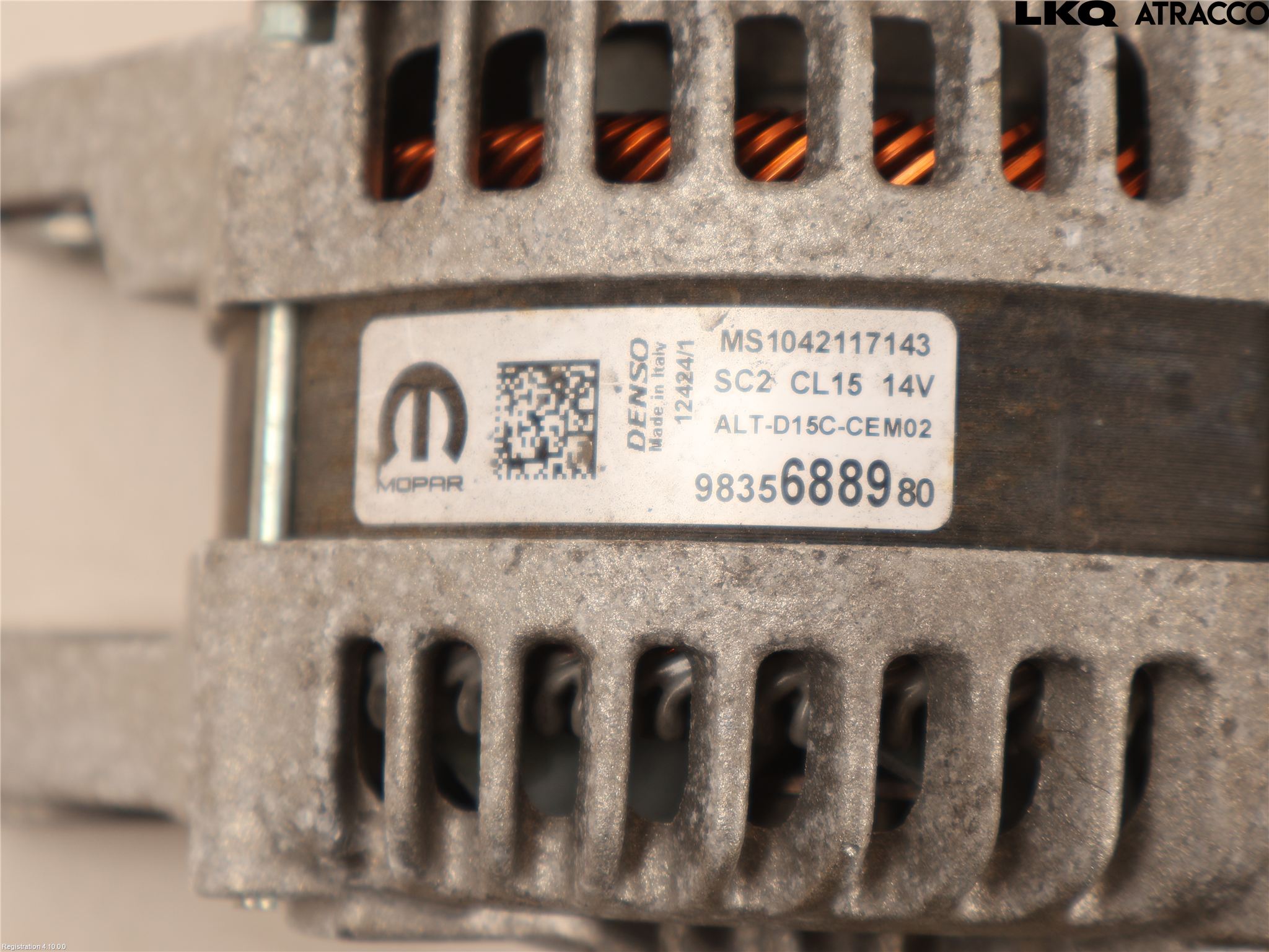 Peugeot 2008/E-2008 20- Generator