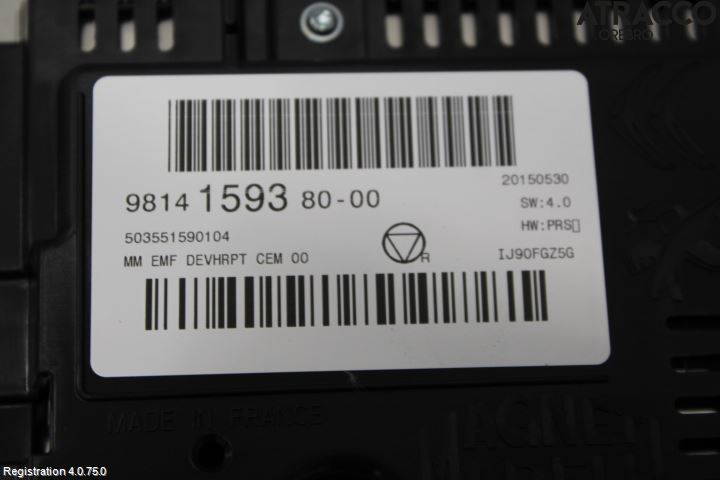 Citroen C3 10-17 Bildskärm